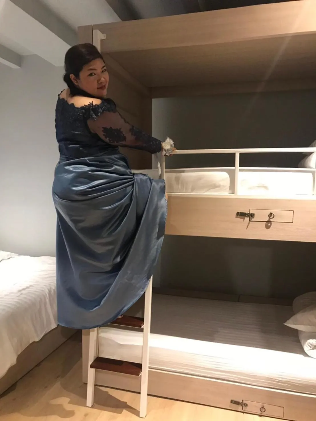 Bed in Kinnon Deluxe Hostel Coworking Cafe