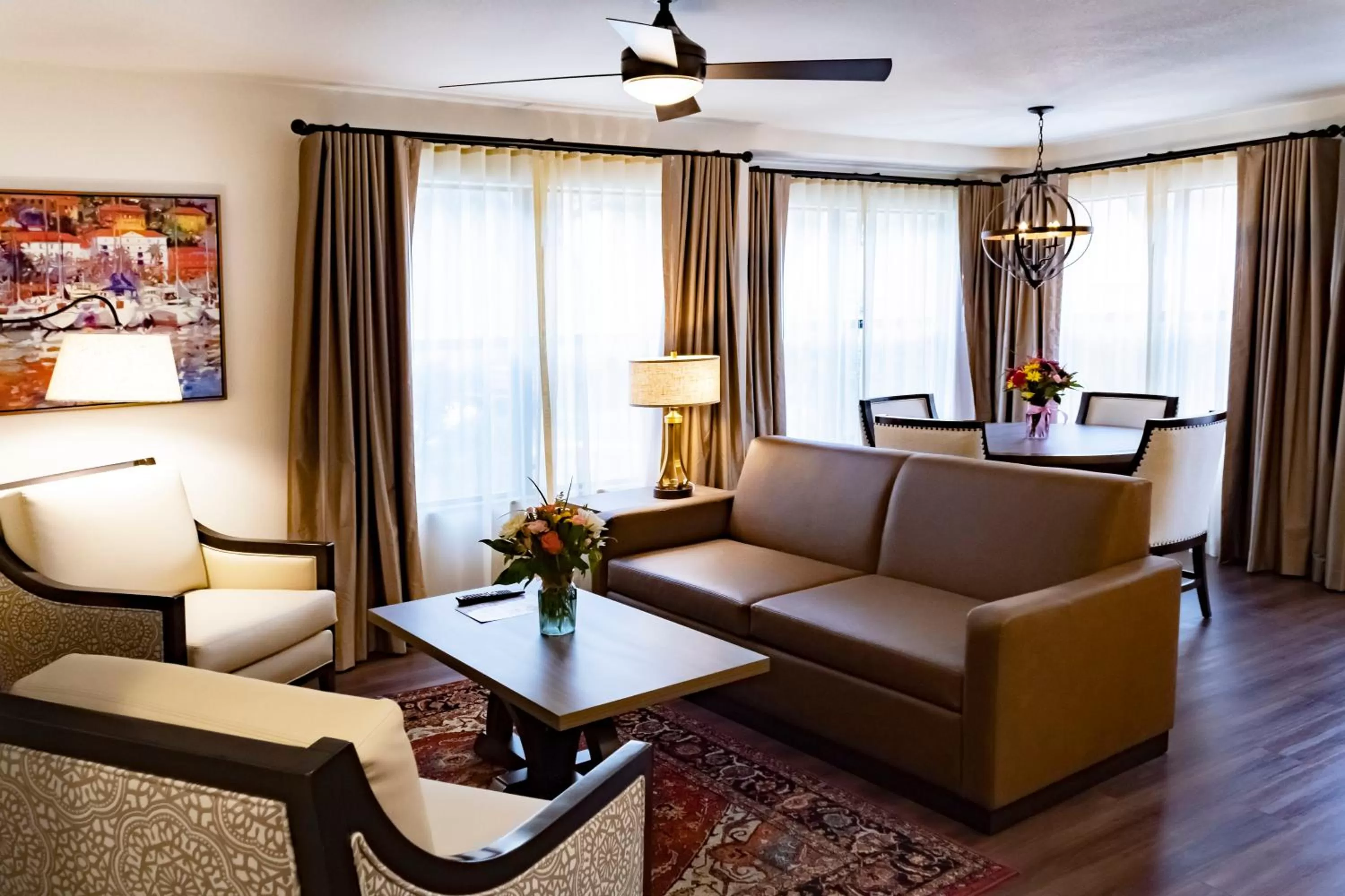 Living room in Westgate Flamingo Bay Resort