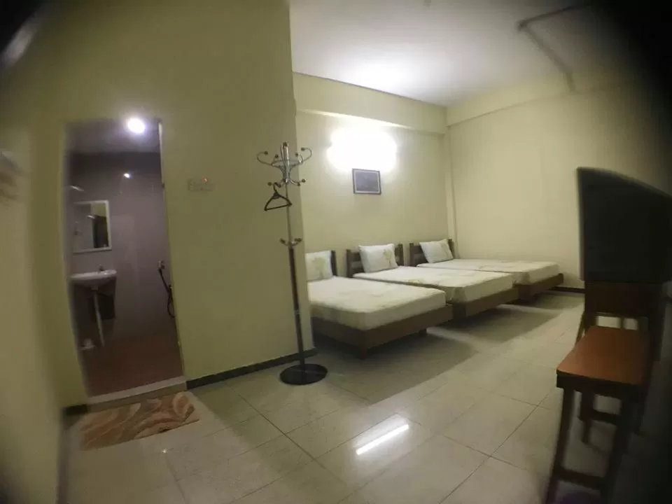 Bed in Hotel Comfort Inn