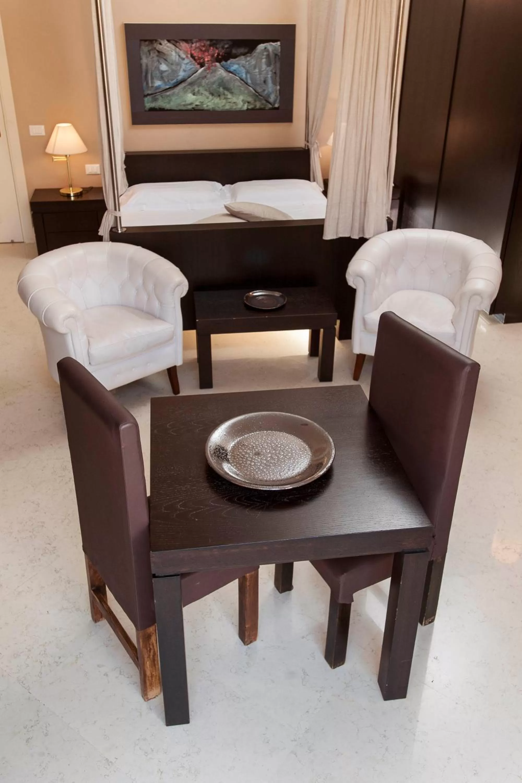 Living room in Palazzo Brunaccini Boutique Hotel