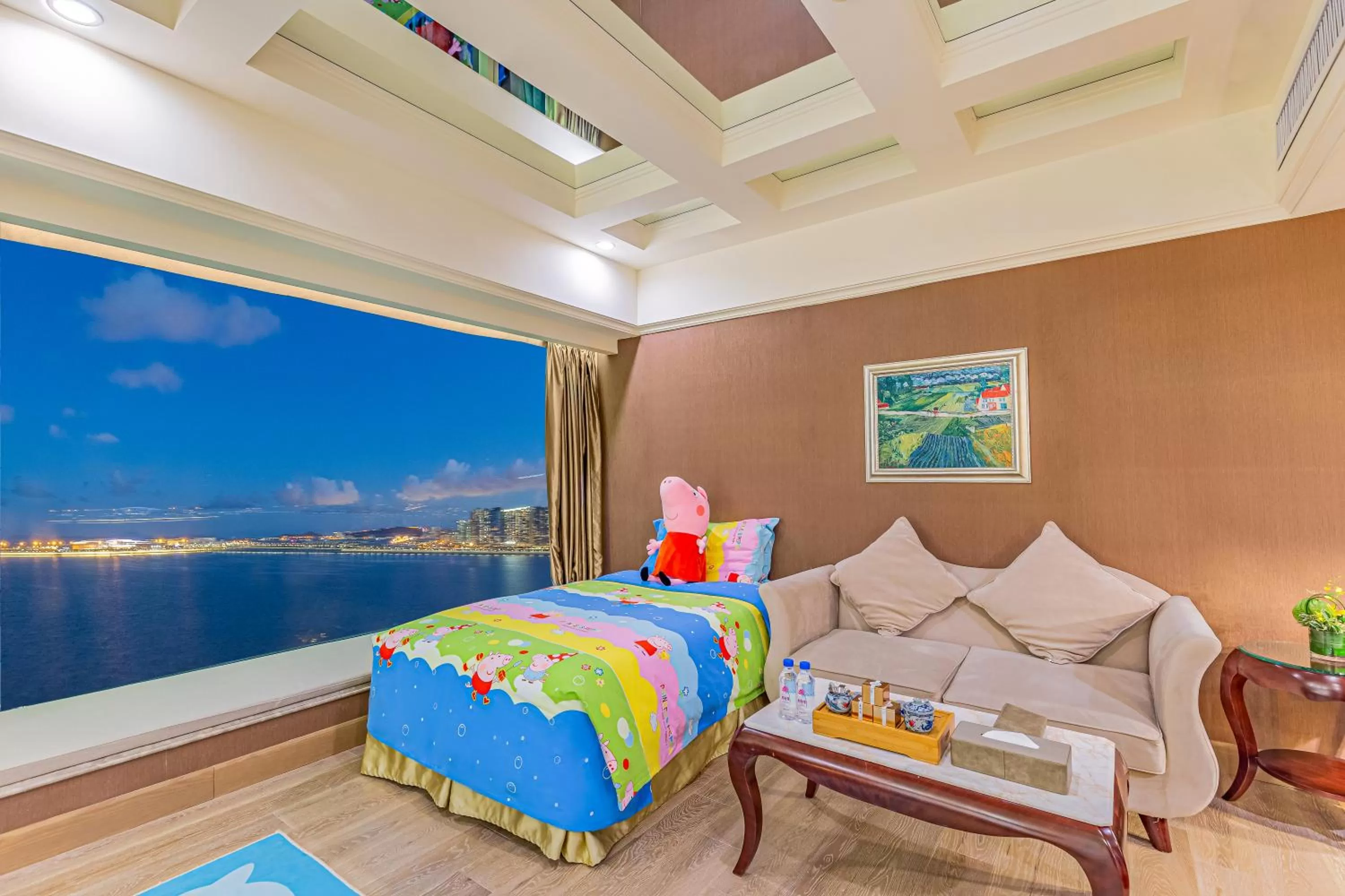 Bed in Grand Bay Hotel Zhuhai