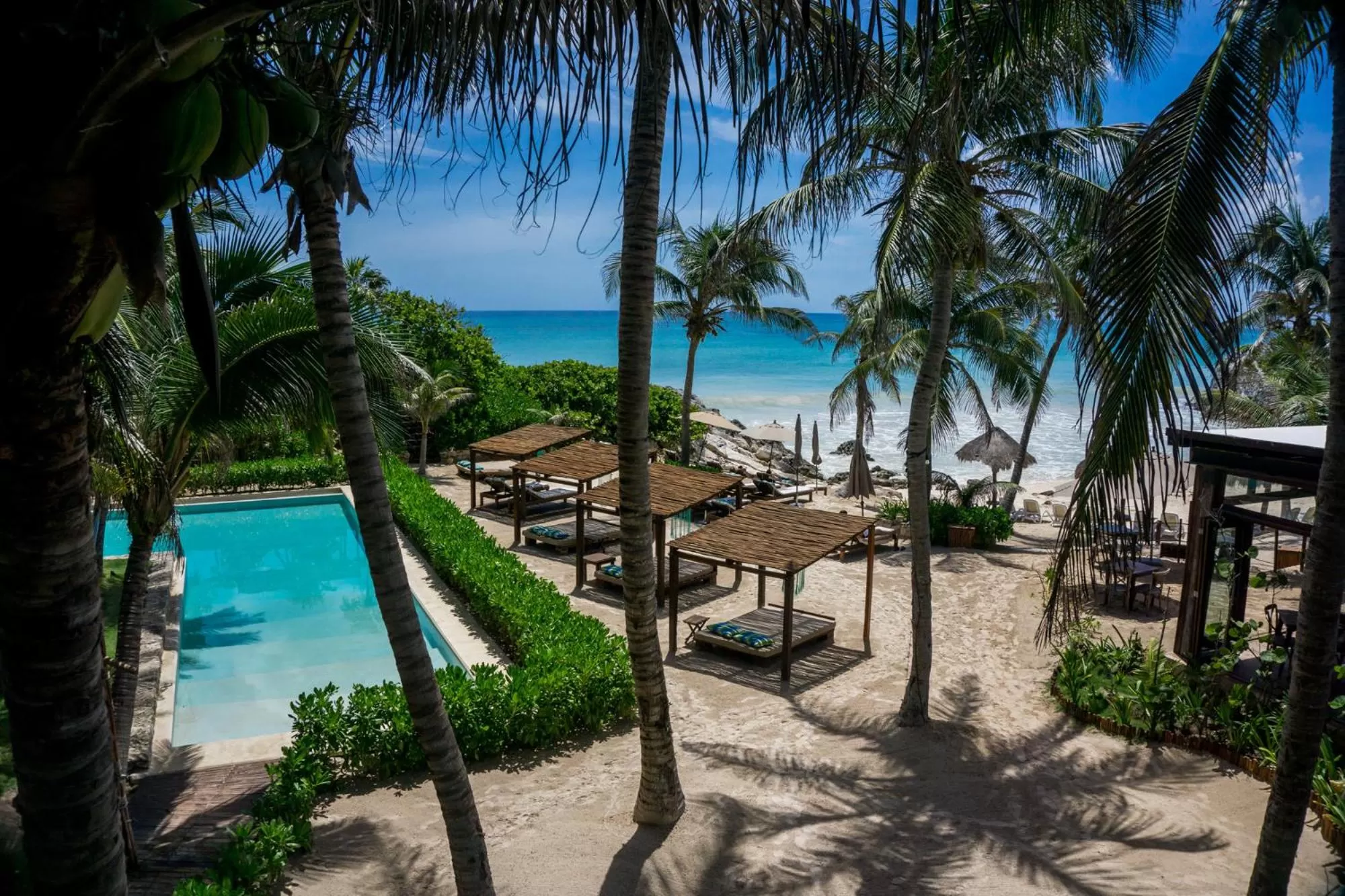 Swimming pool in Maria Del Mar Tulum - Adults Only