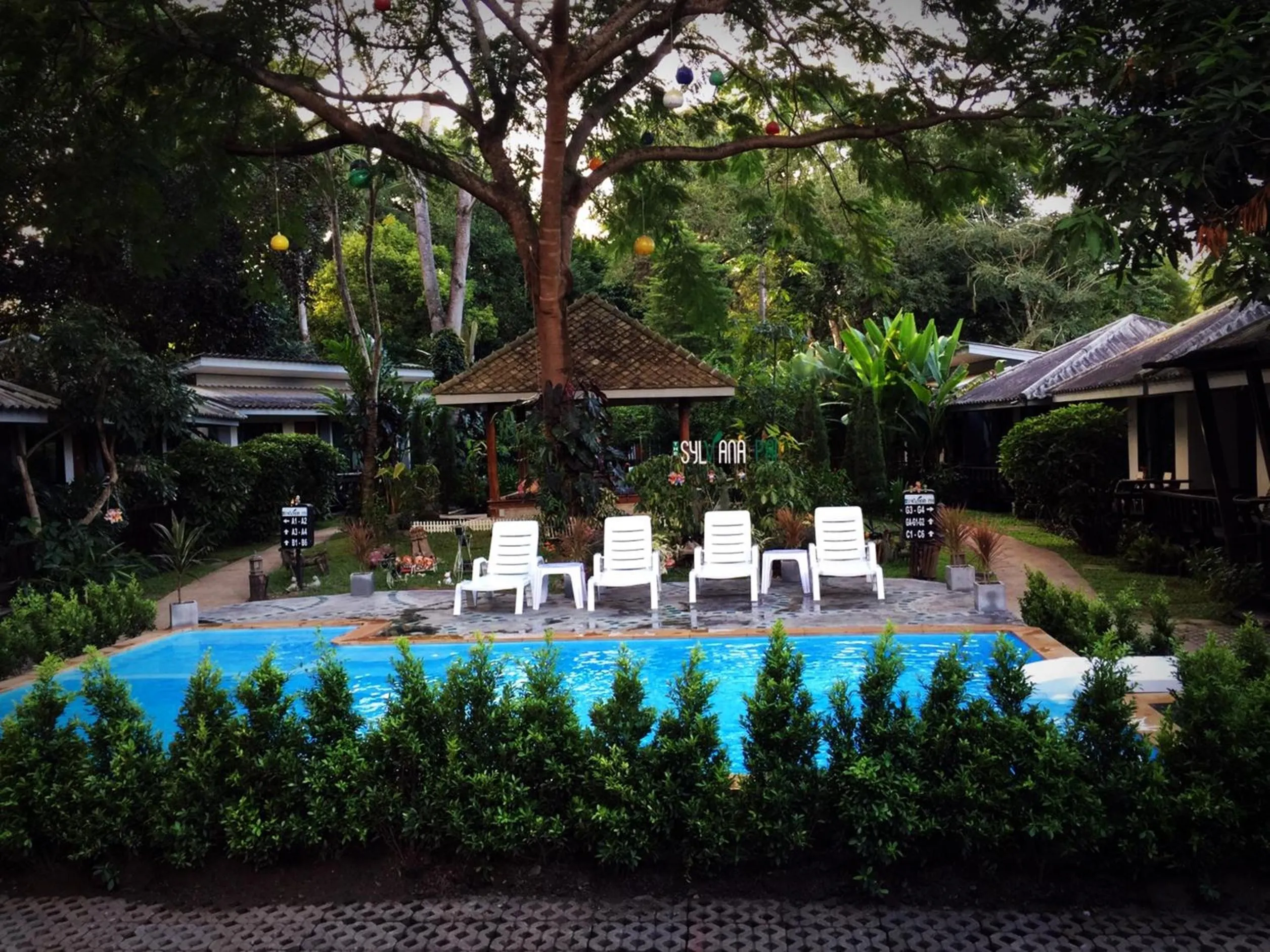 Swimming pool in The Sylvana Pai