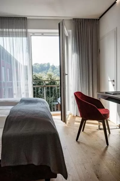 Photo of the whole room, Bed in Hotel Wallern Garni