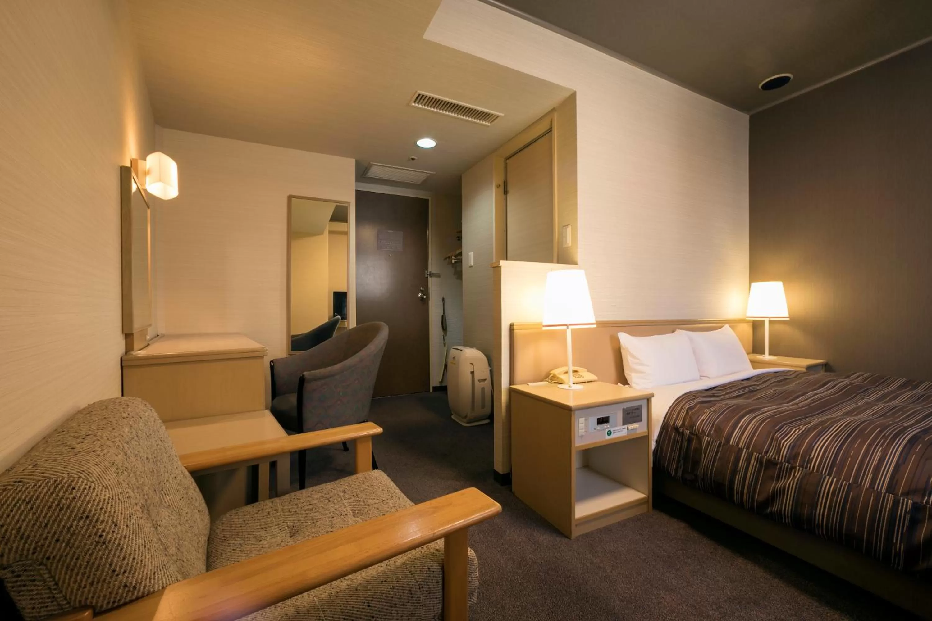 Bedroom, Bed in Ark Hotel Okayama -ROUTE INN HOTELS-