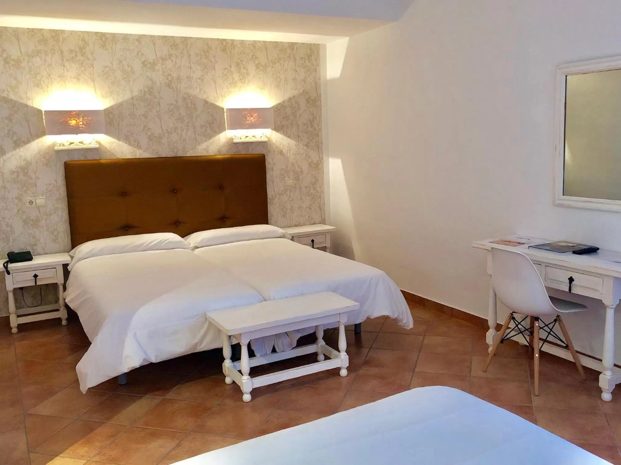 Bed in Hospedium Hotel Juan II