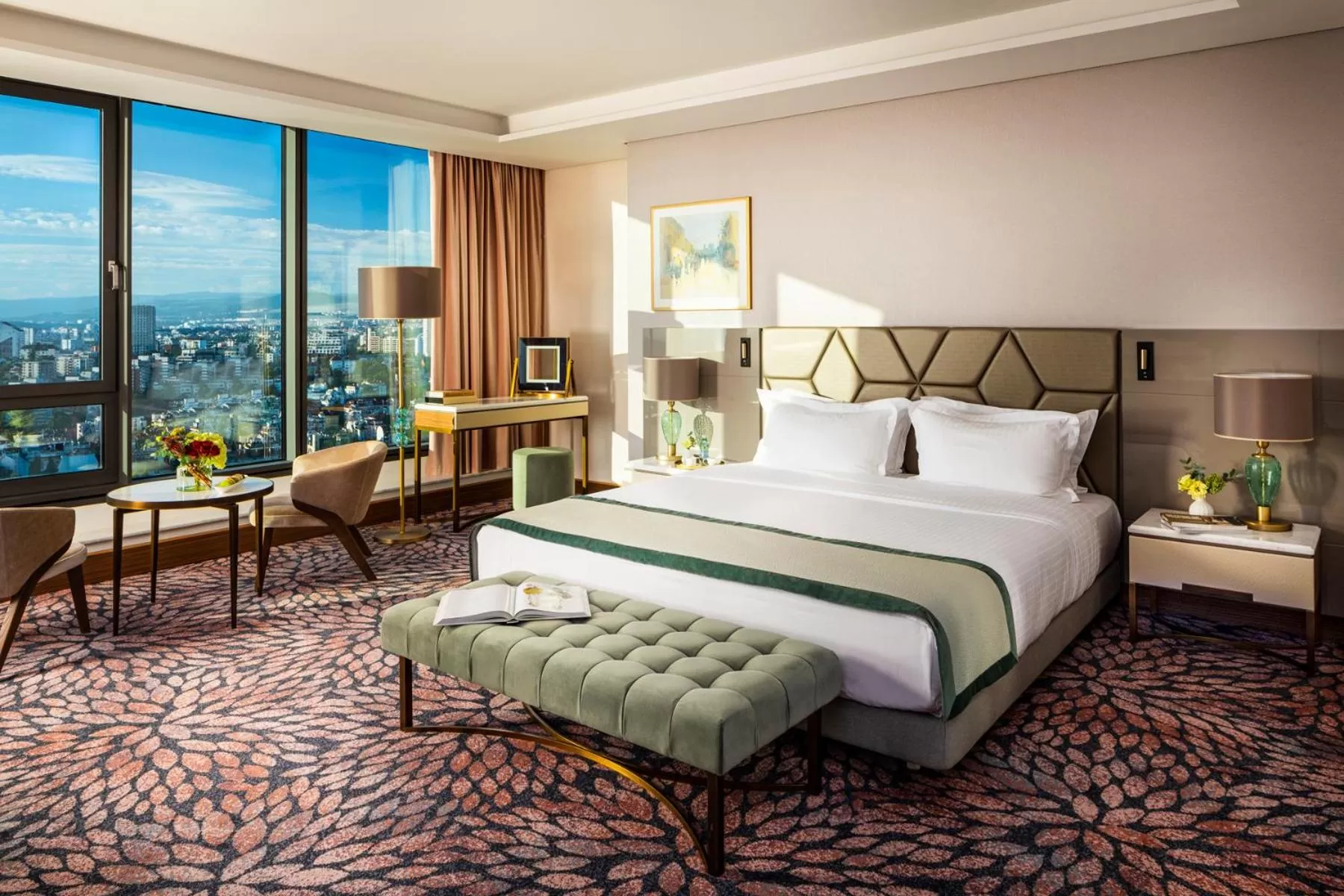 Bedroom, Bed in Grand Hotel Millennium Sofia