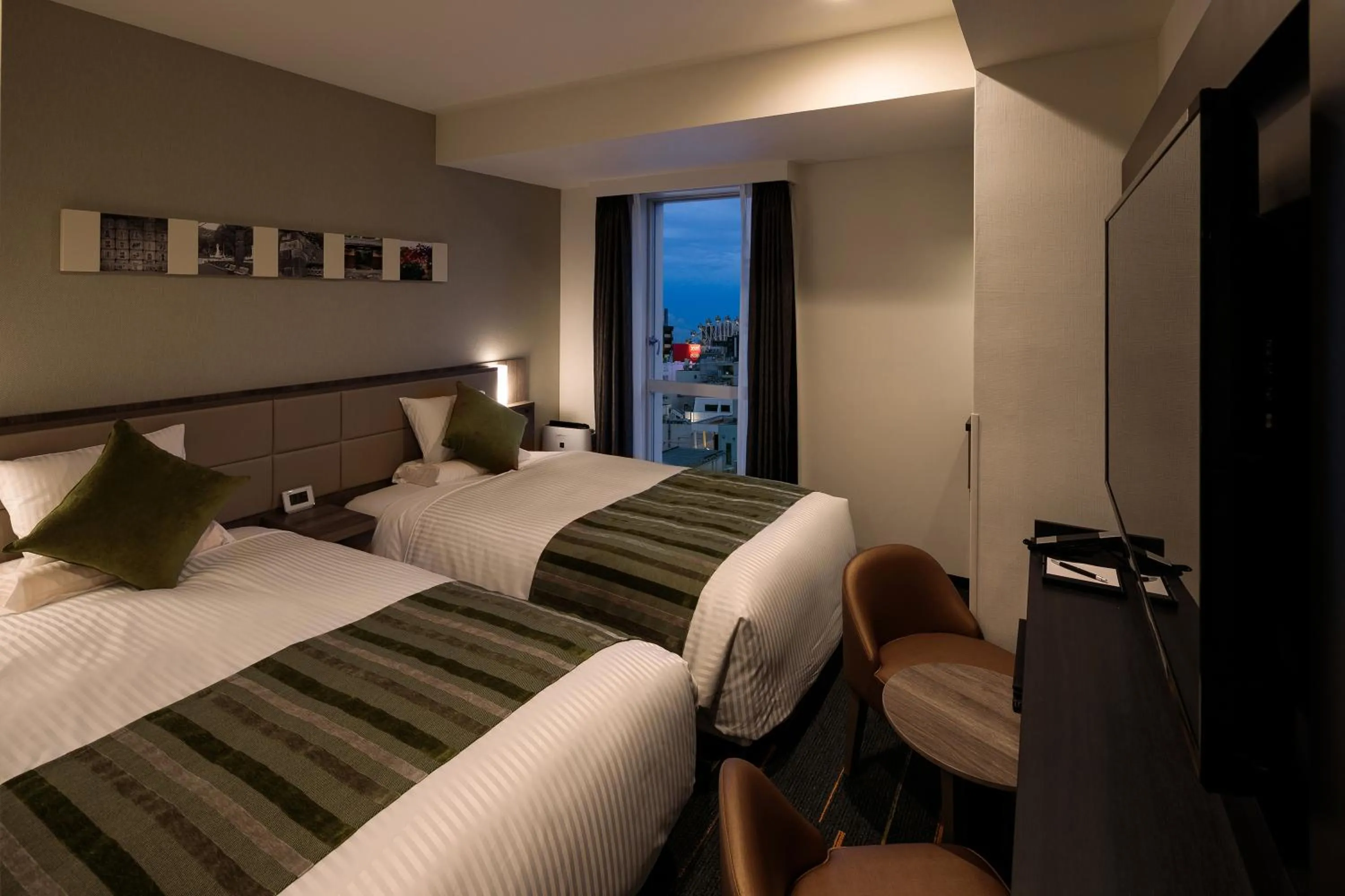 Photo of the whole room, Bed in Hotel Mystays Nagoya Nishiki