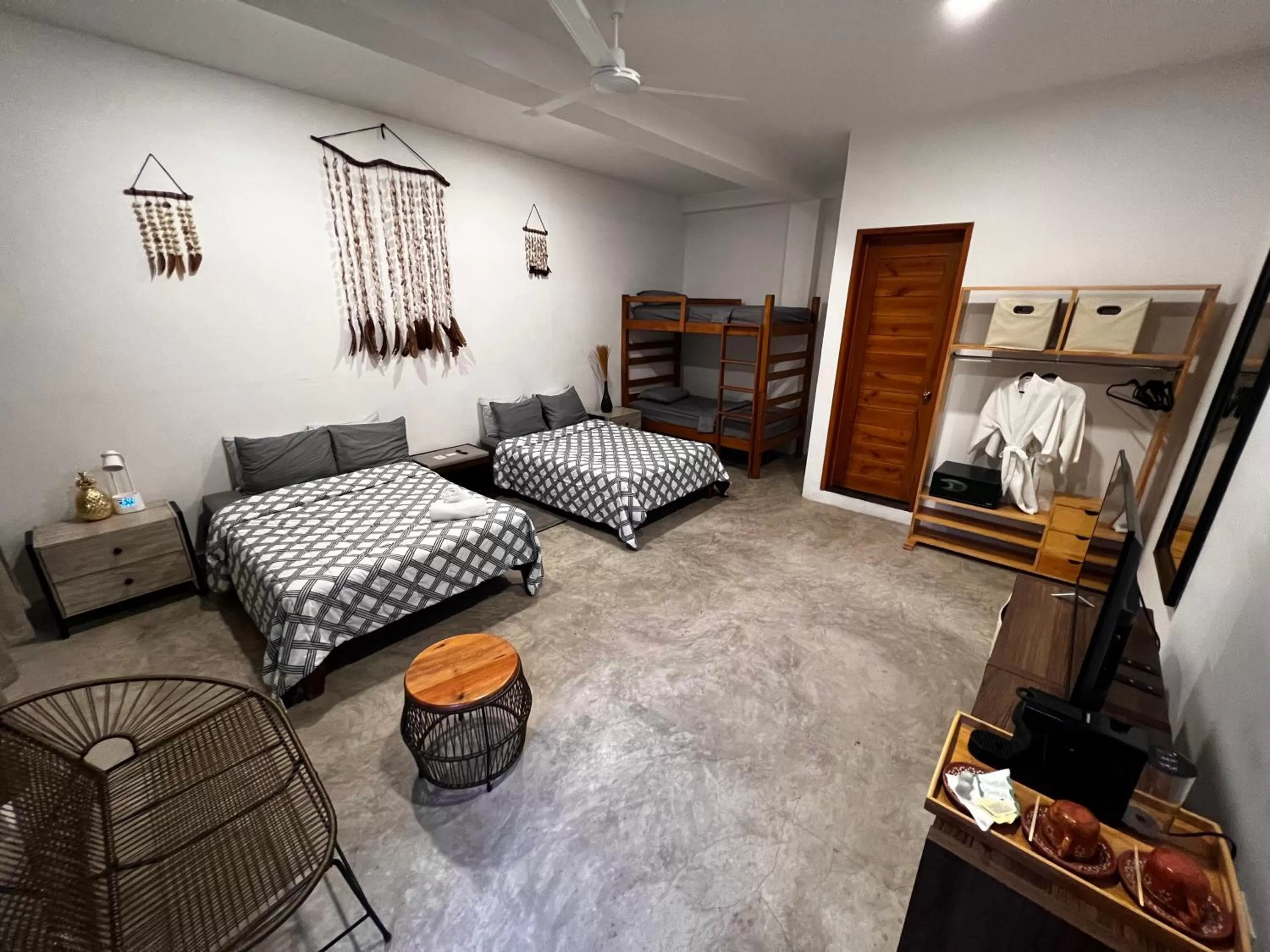 Bed in Hostal Del Jaguar