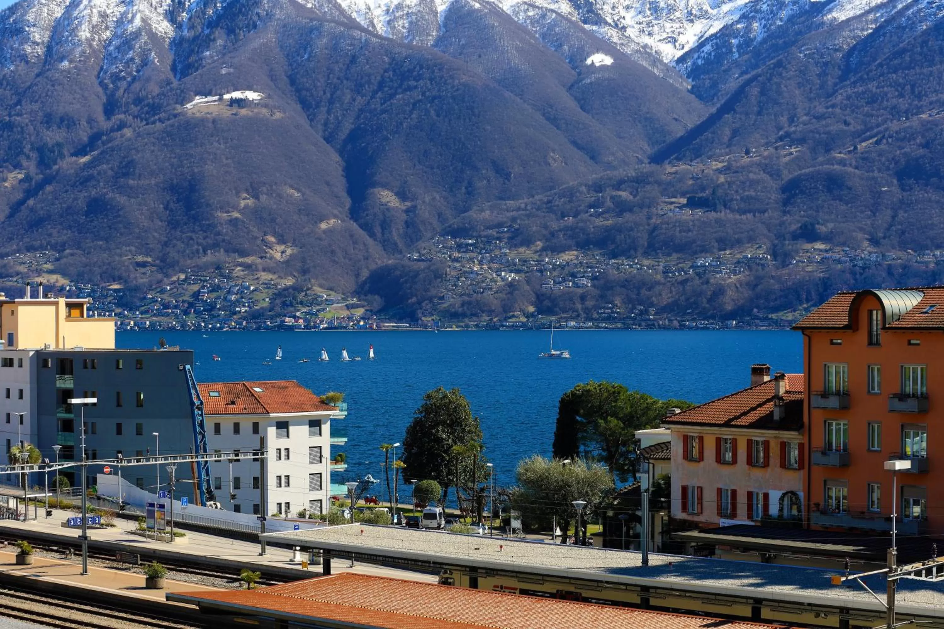 Lake view in Hotel Rio Muralto