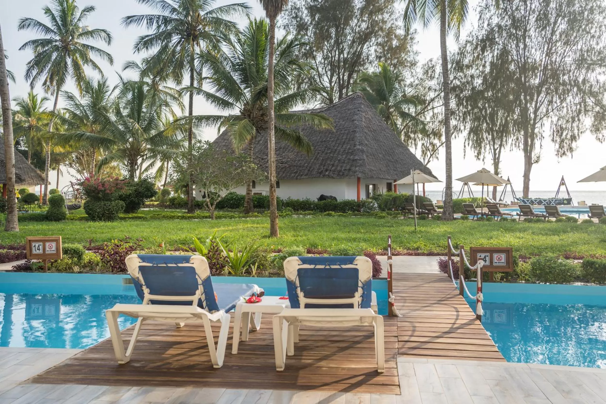 Pool view in Kiwengwa Beach Resort