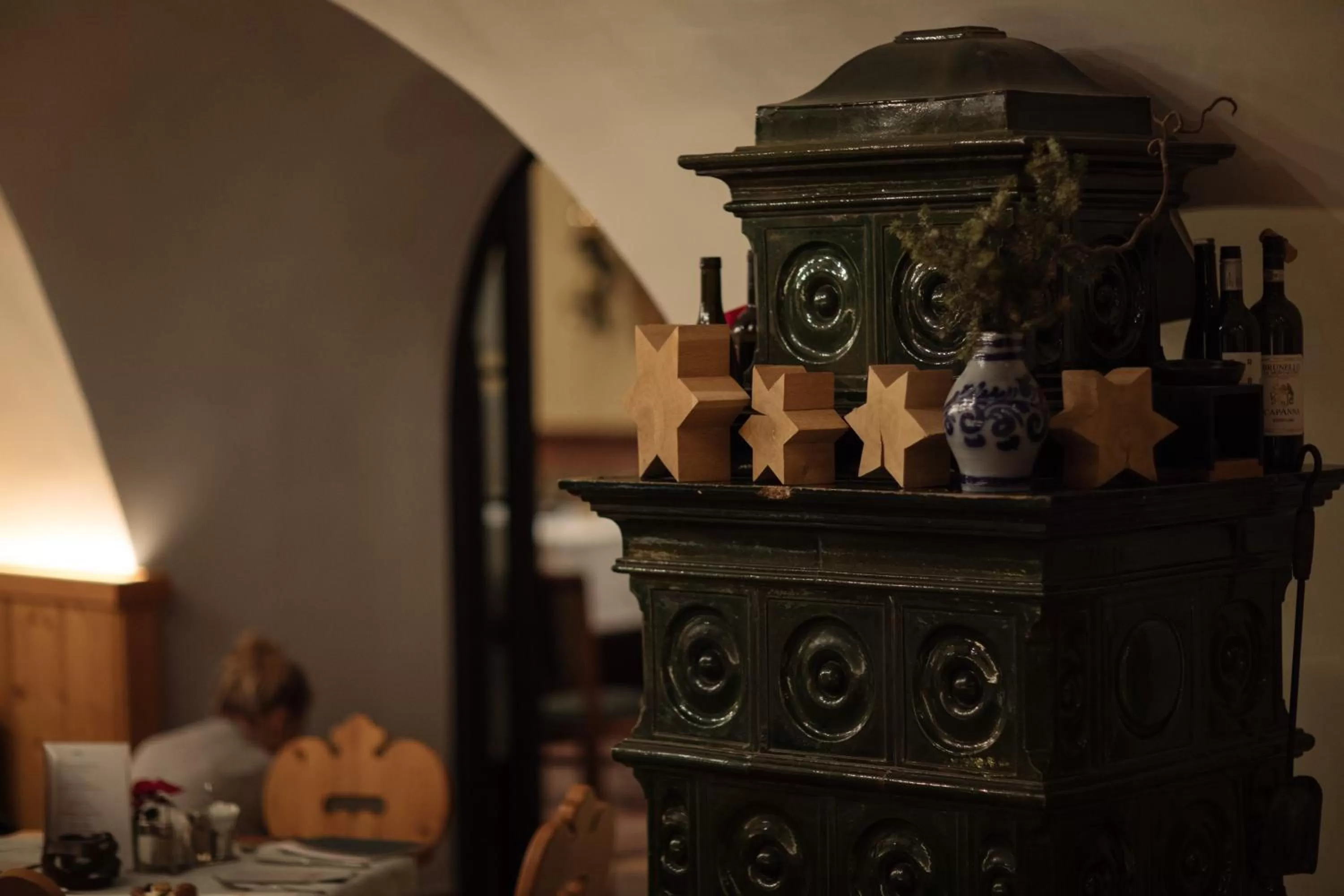 Decorative detail in Hotel Goldener Ochs