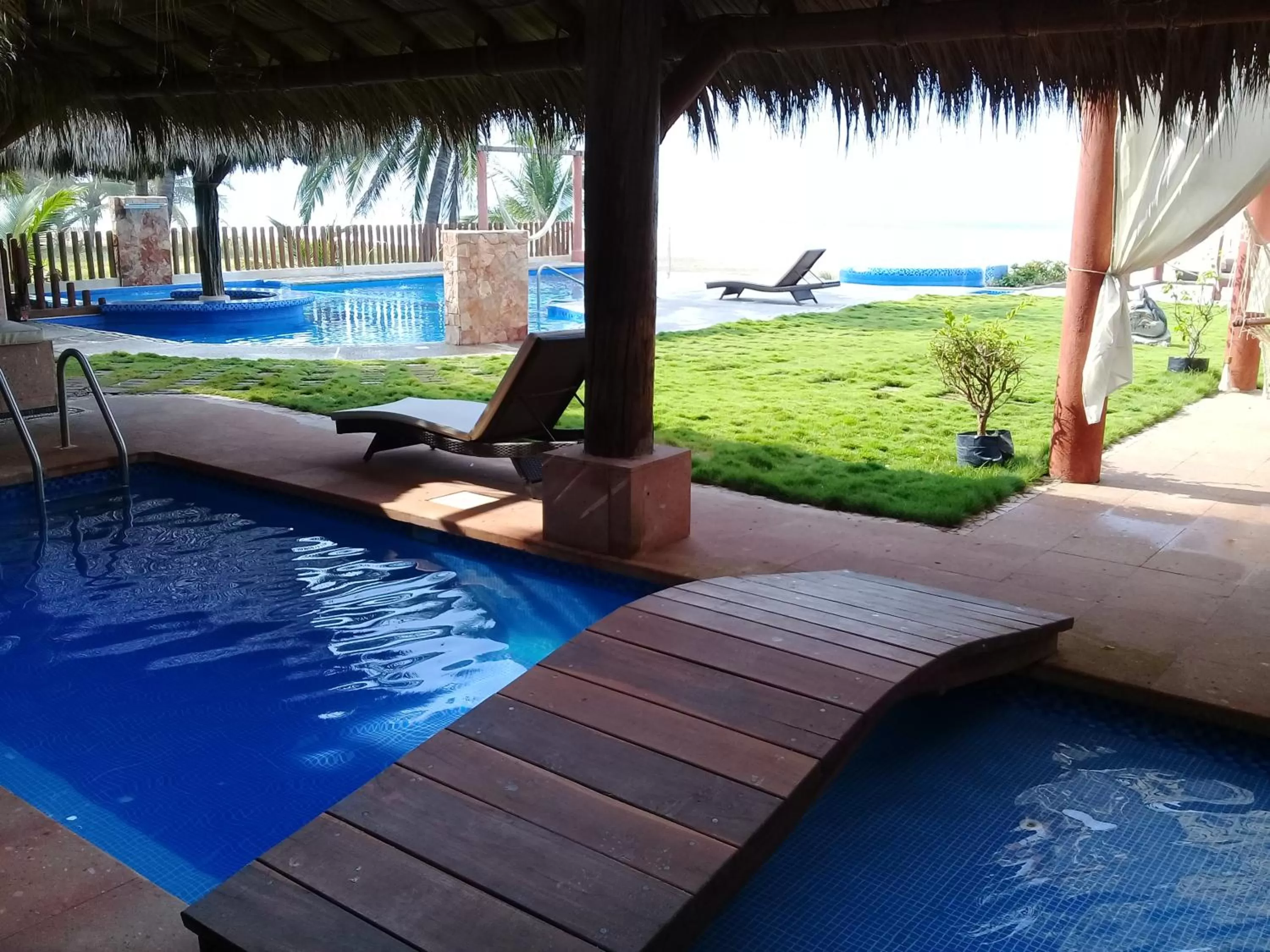 Swimming pool in Hotel Villas Punta Blanca