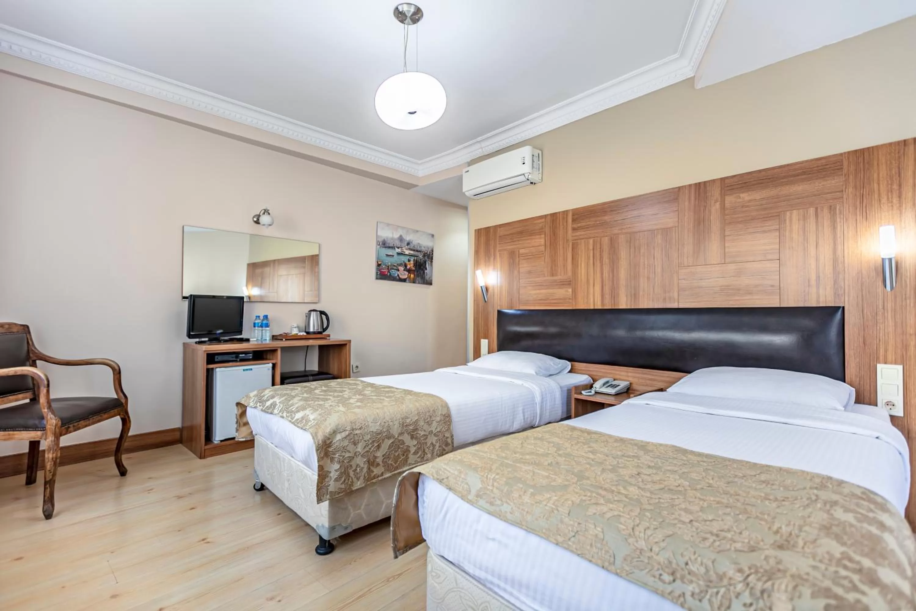 Bed in Elasophia Hotel