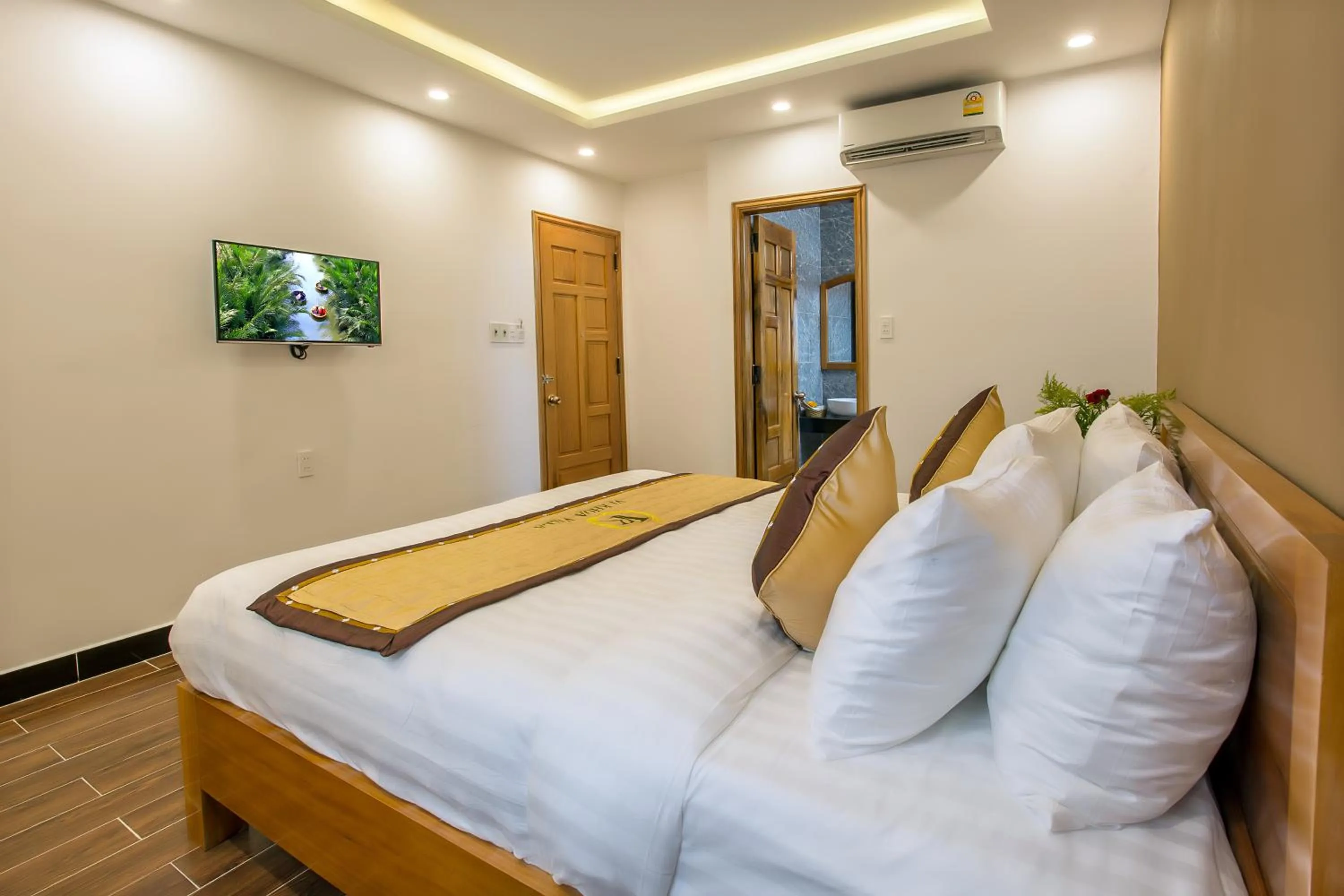 Bedroom, Bed in Hoi An Vi Khoa Villa