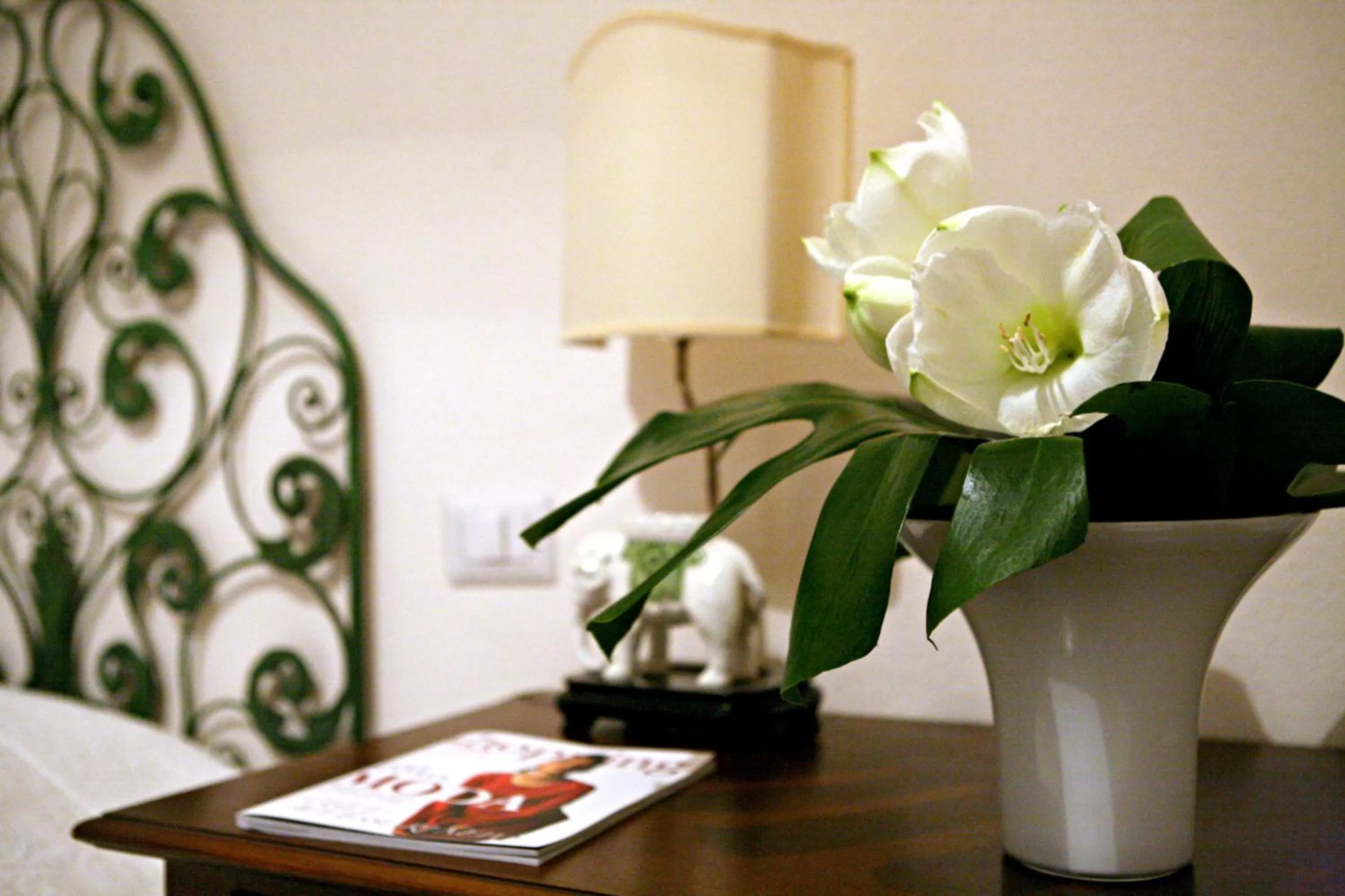 Decorative detail in Bellezza Suites