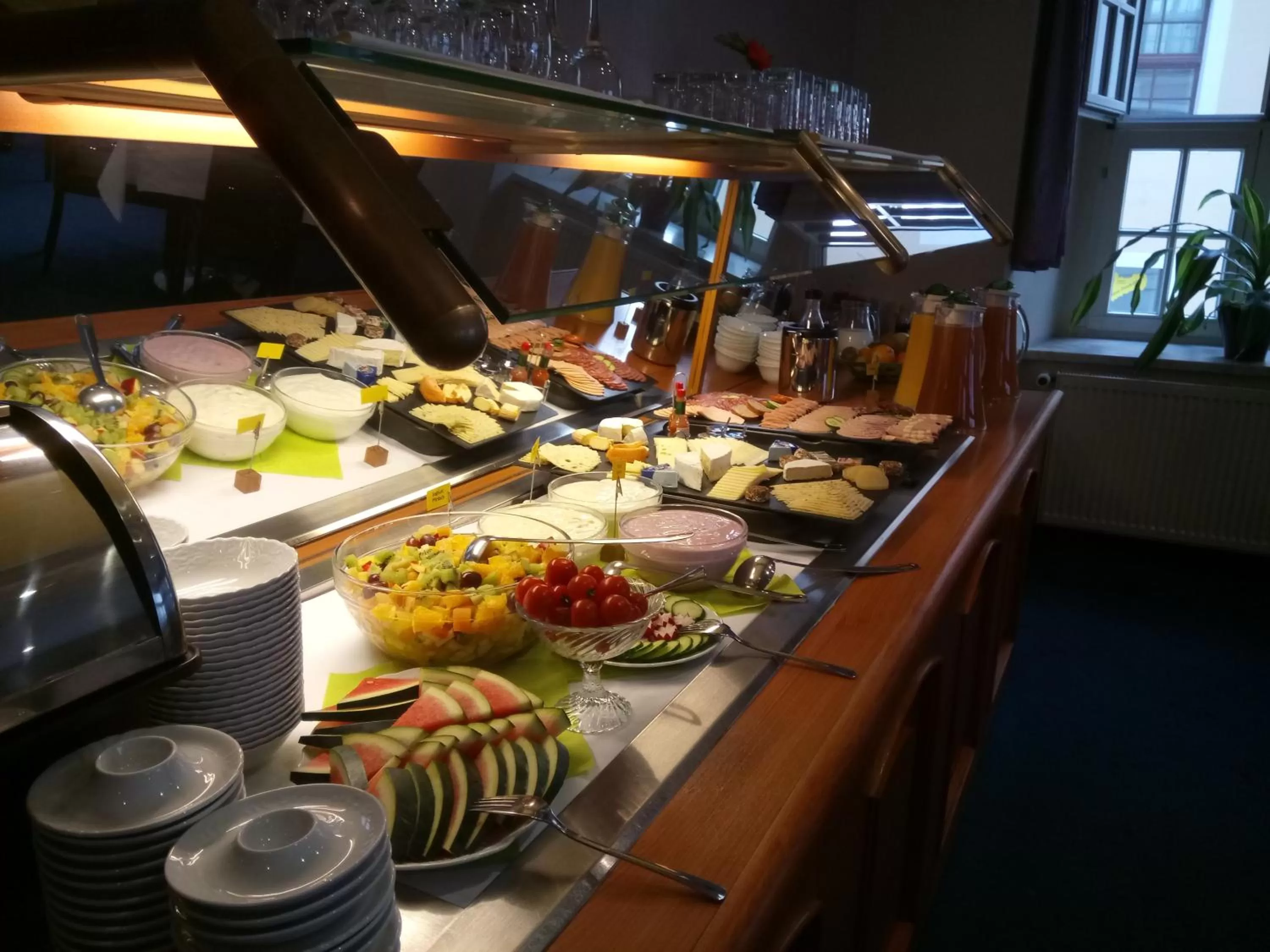 Food and drinks in Hotel Am Obermarkt