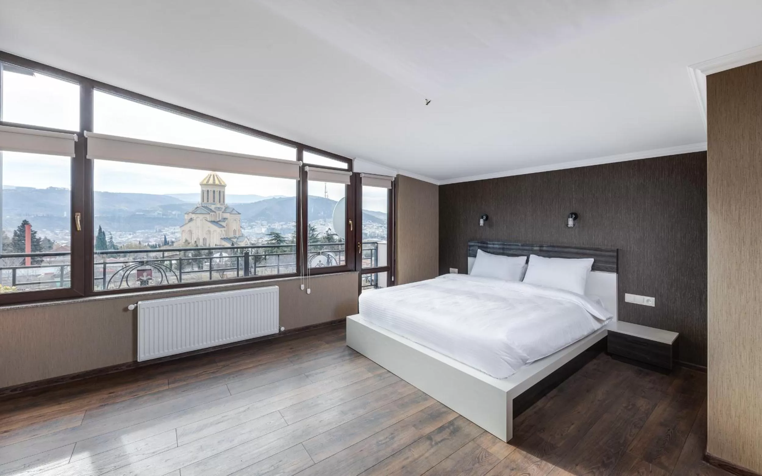 Bed in Siberia Hotel