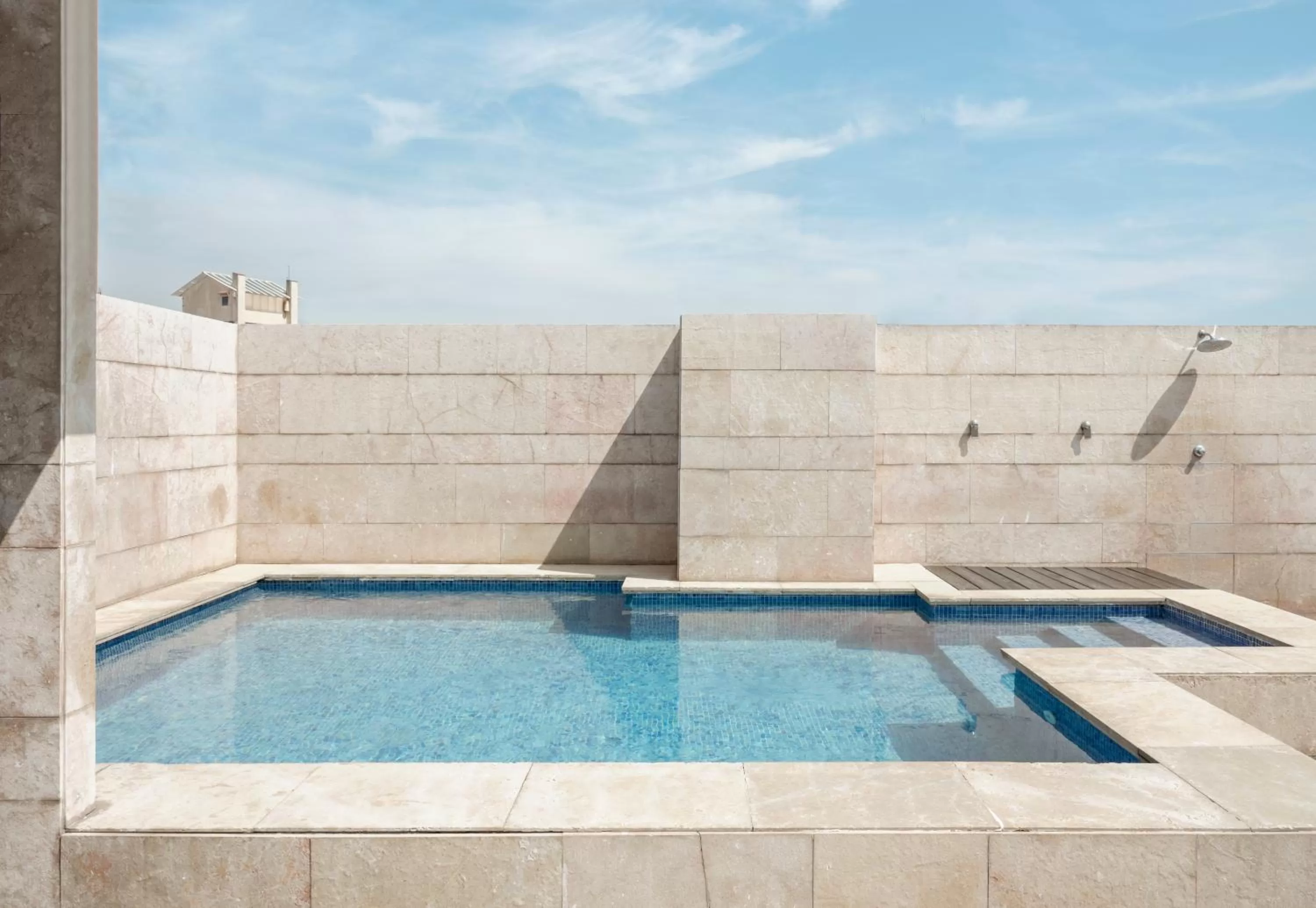 Pool view in Hotel Astoria