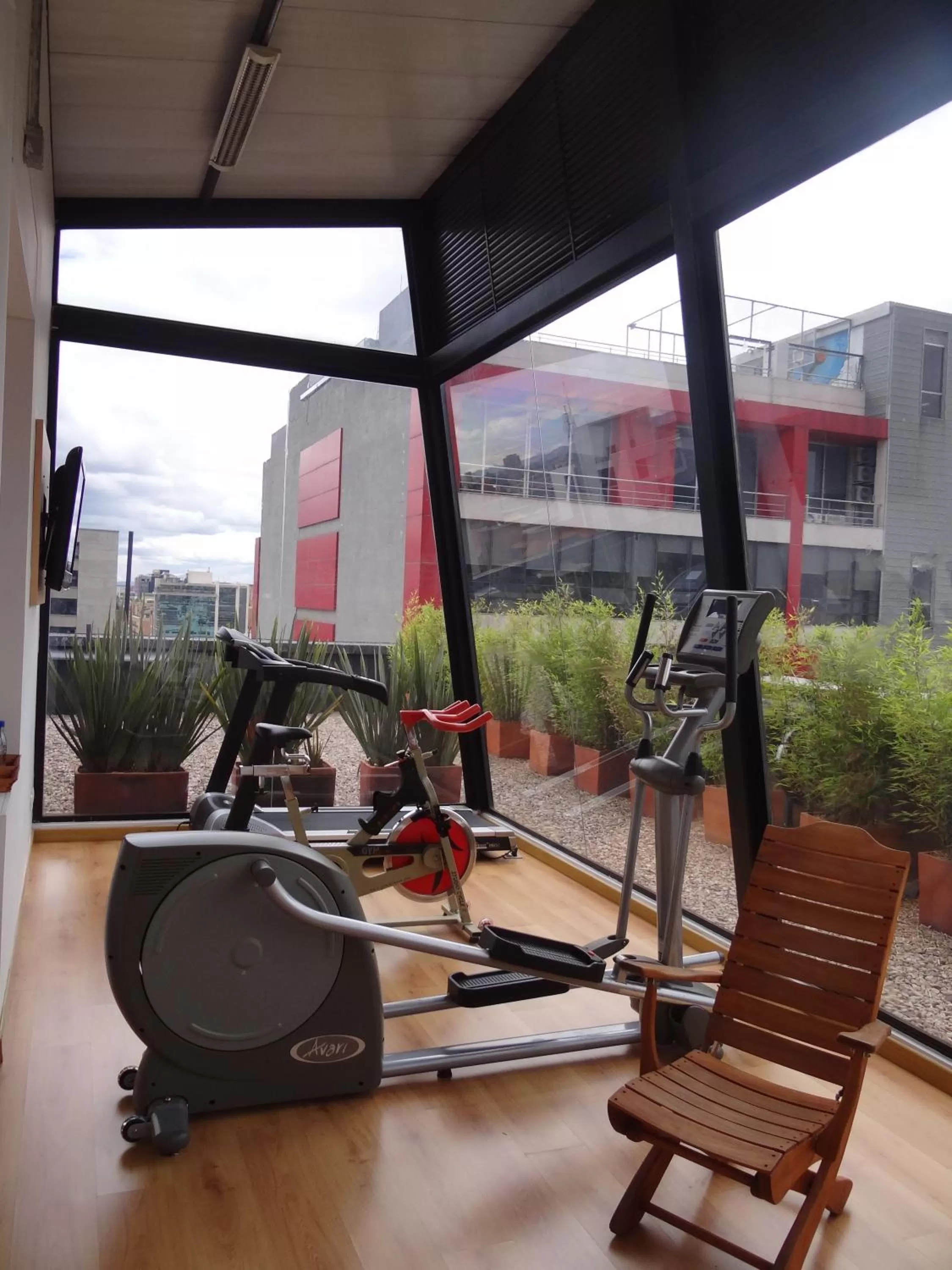 Fitness centre/facilities in Hotel bh Parque 93