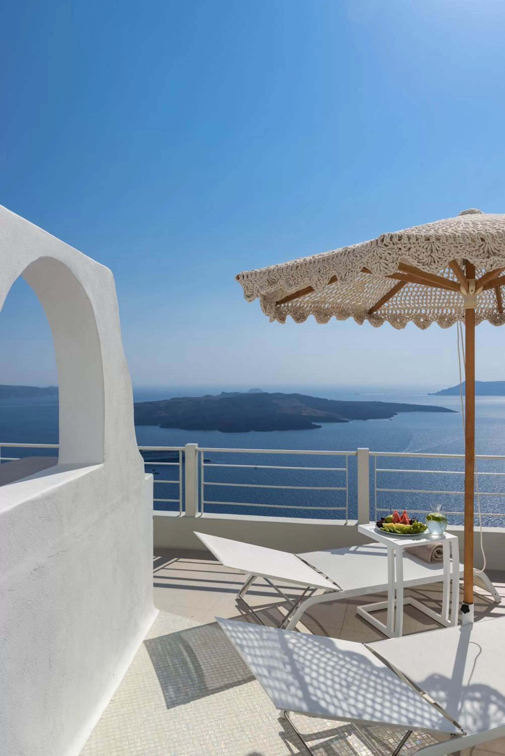 Patio in Nefeles Luxury Suites