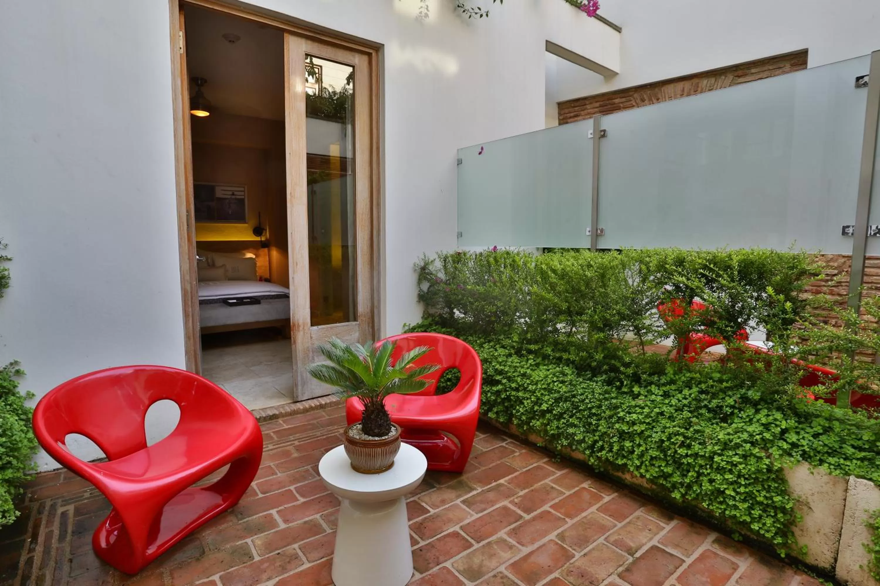 Balcony/Terrace in Billini Hotel, Historic Luxury