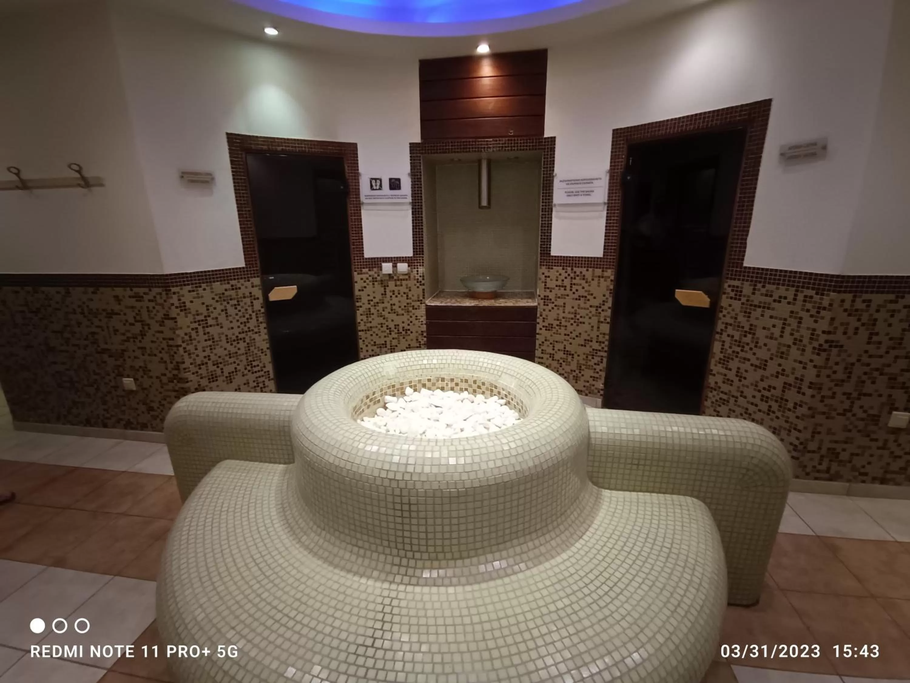 Sauna in Studio D06, Green Life Bansko