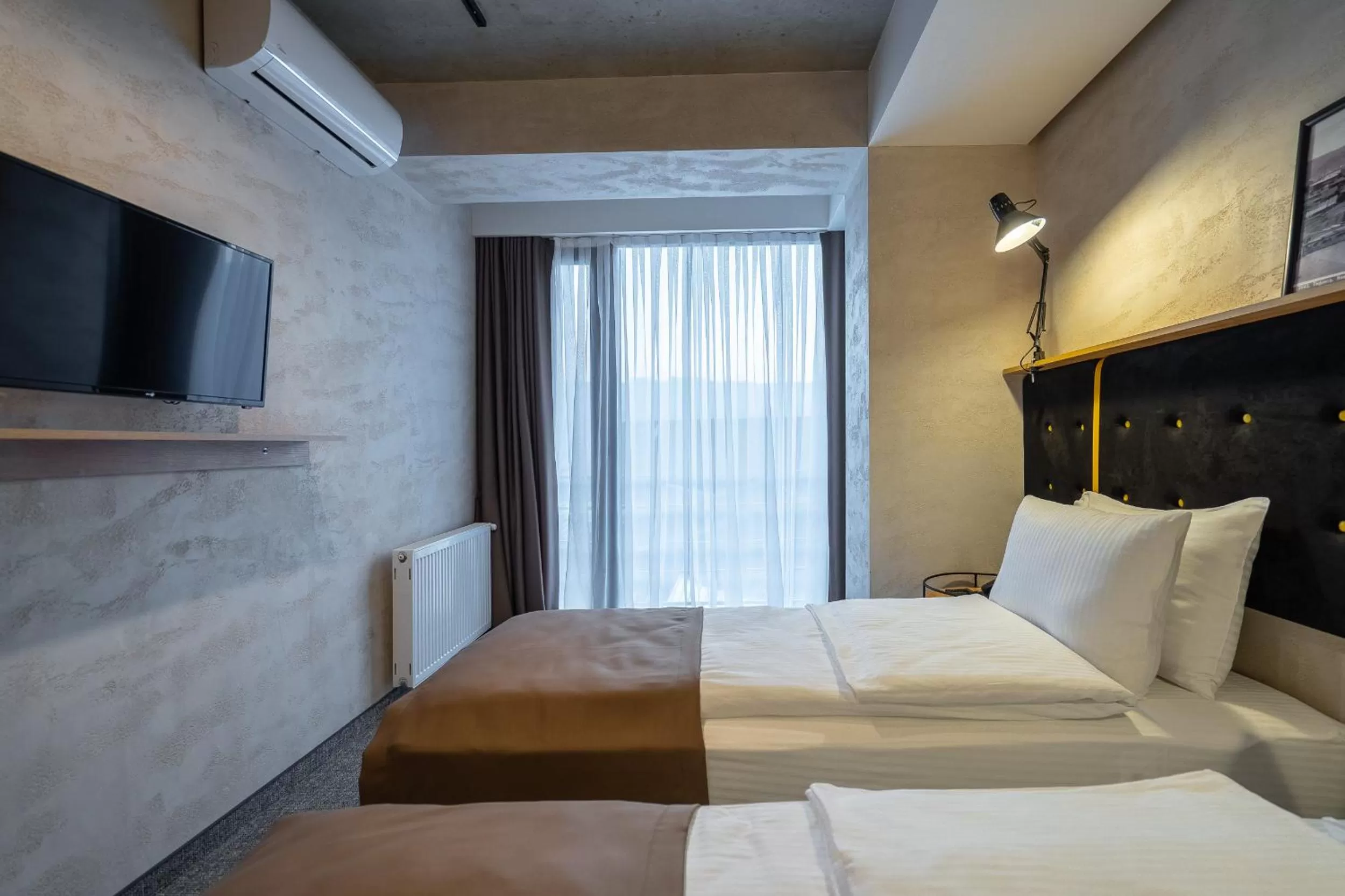 Bed in Tbilisi Story Hotel