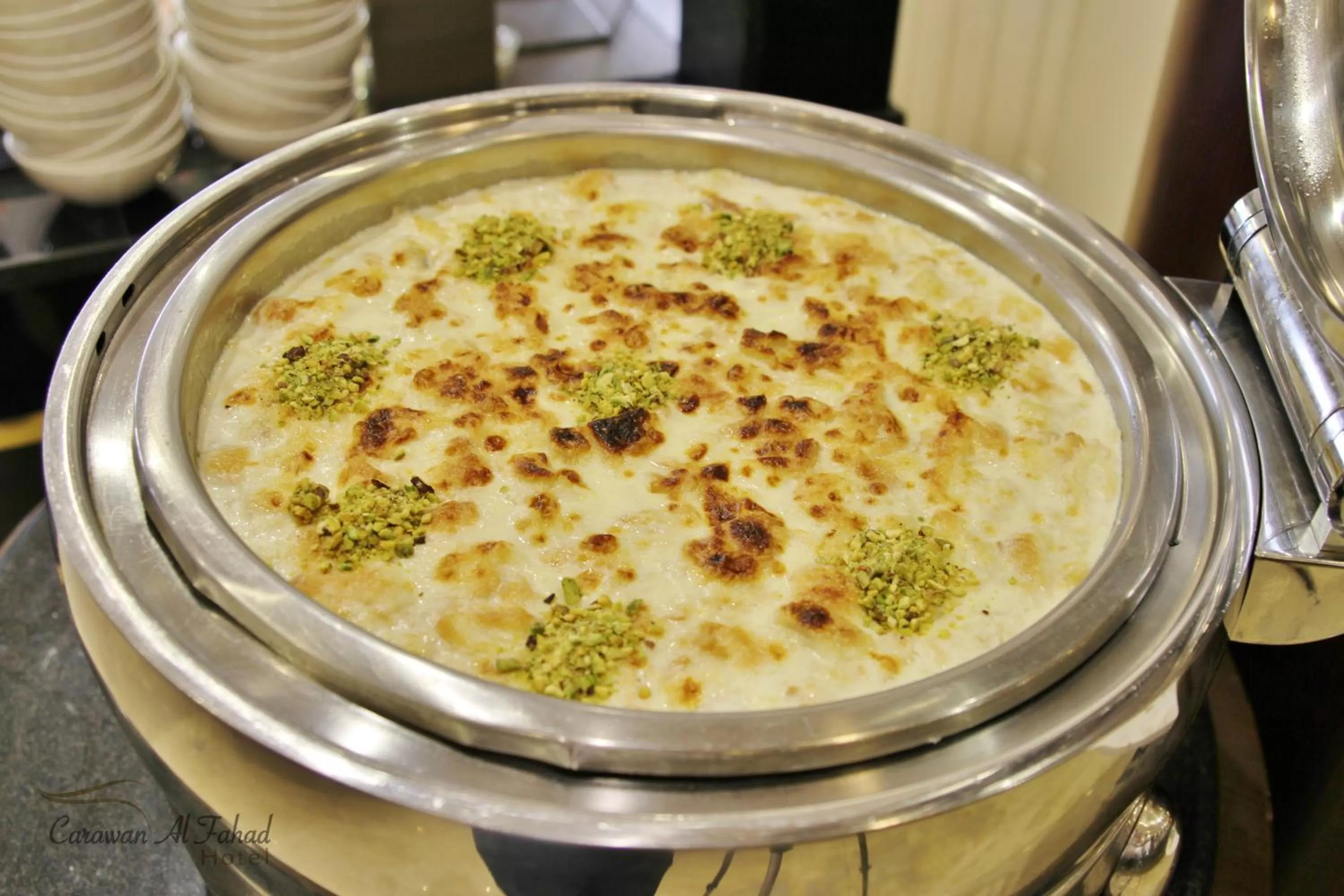 Food close-up in Carawan Al Fahad Hotel