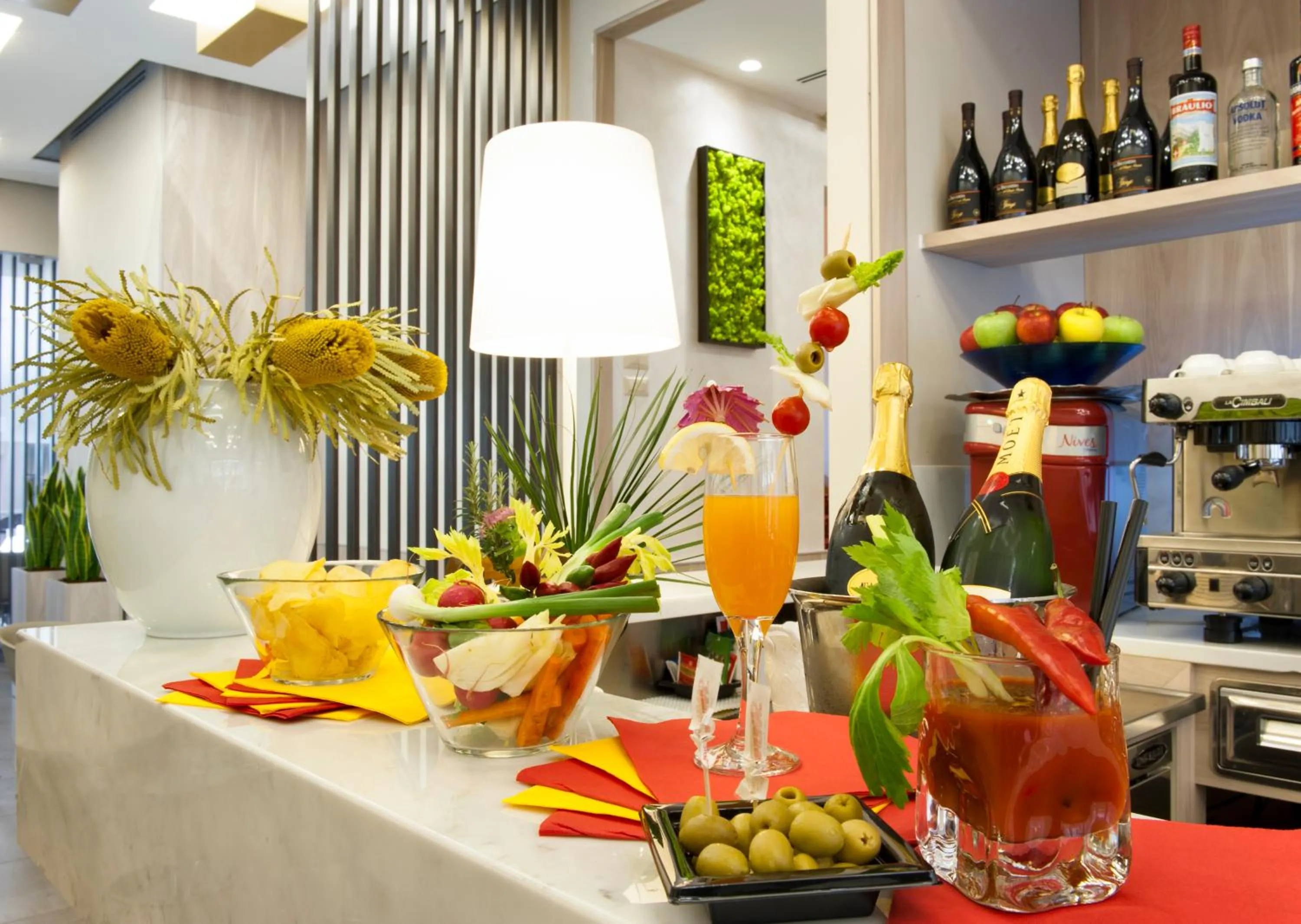 Lounge or bar in Hotel Gamma