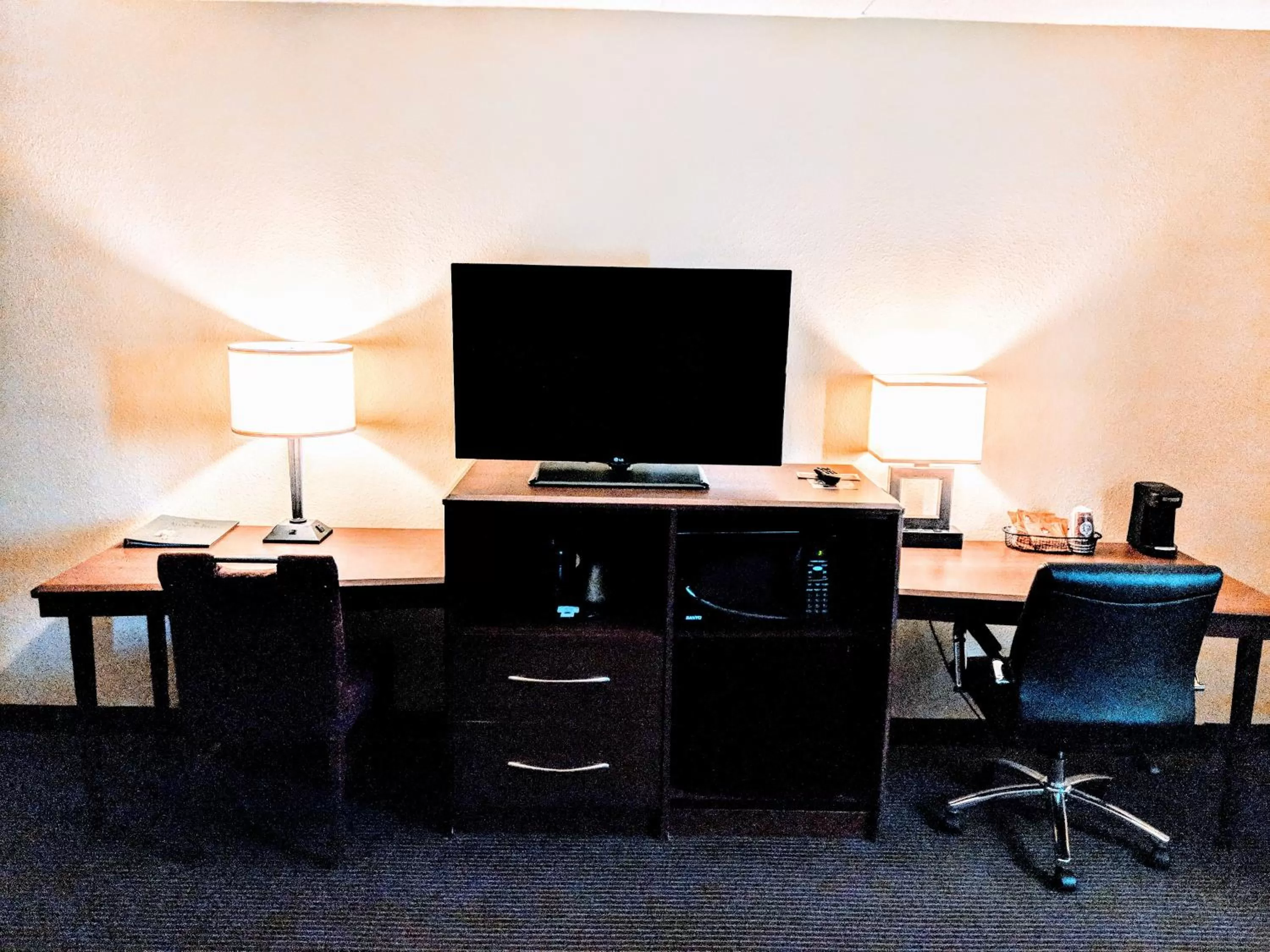 TV and multimedia in AmericInn by Wyndham Grand Forks