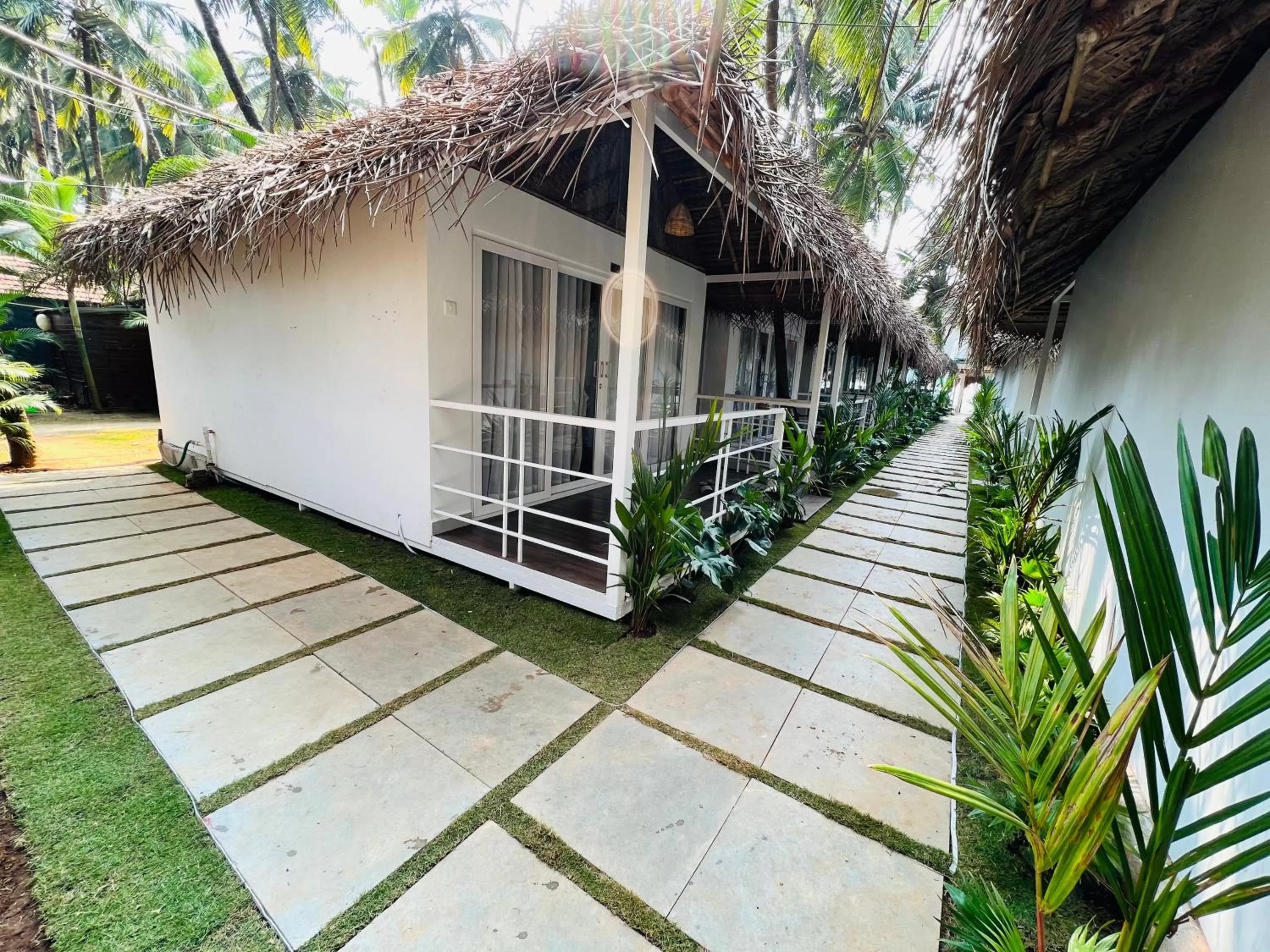 Garden view, Property Building in The Shore beach resort