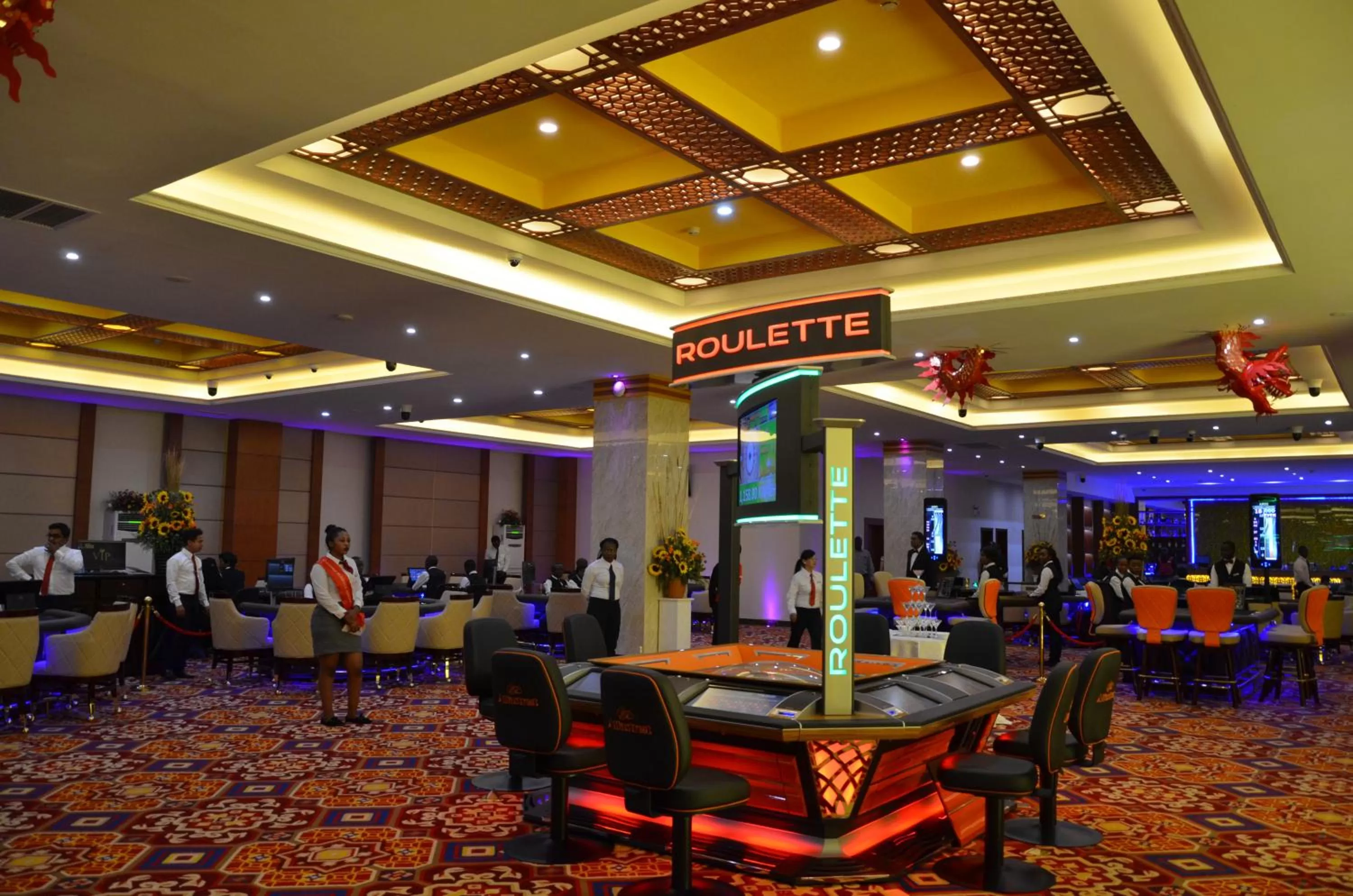 Casino in Zambia Golden Peacock Hotel