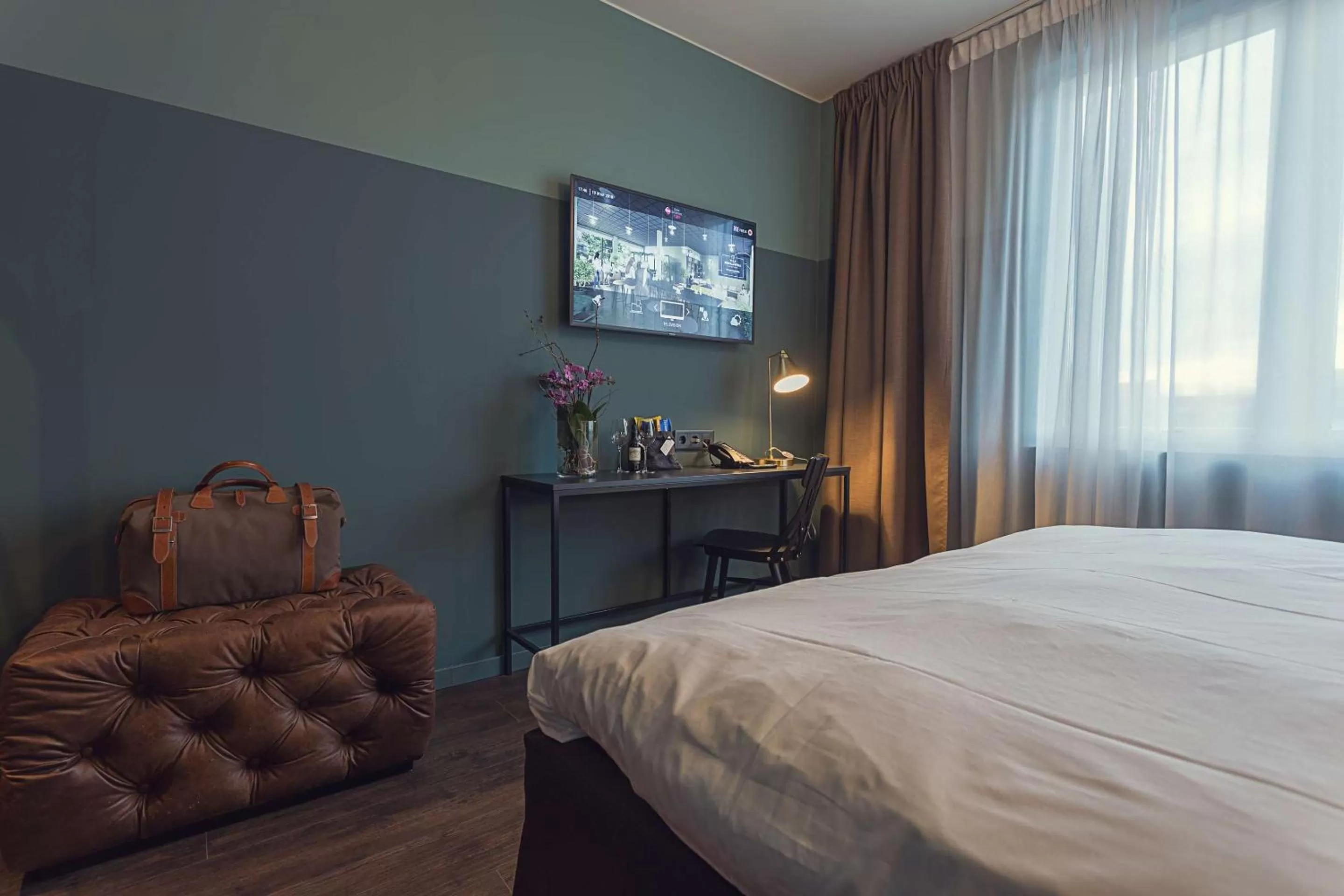 TV and multimedia, Bed in Best Western Plus Hus 57