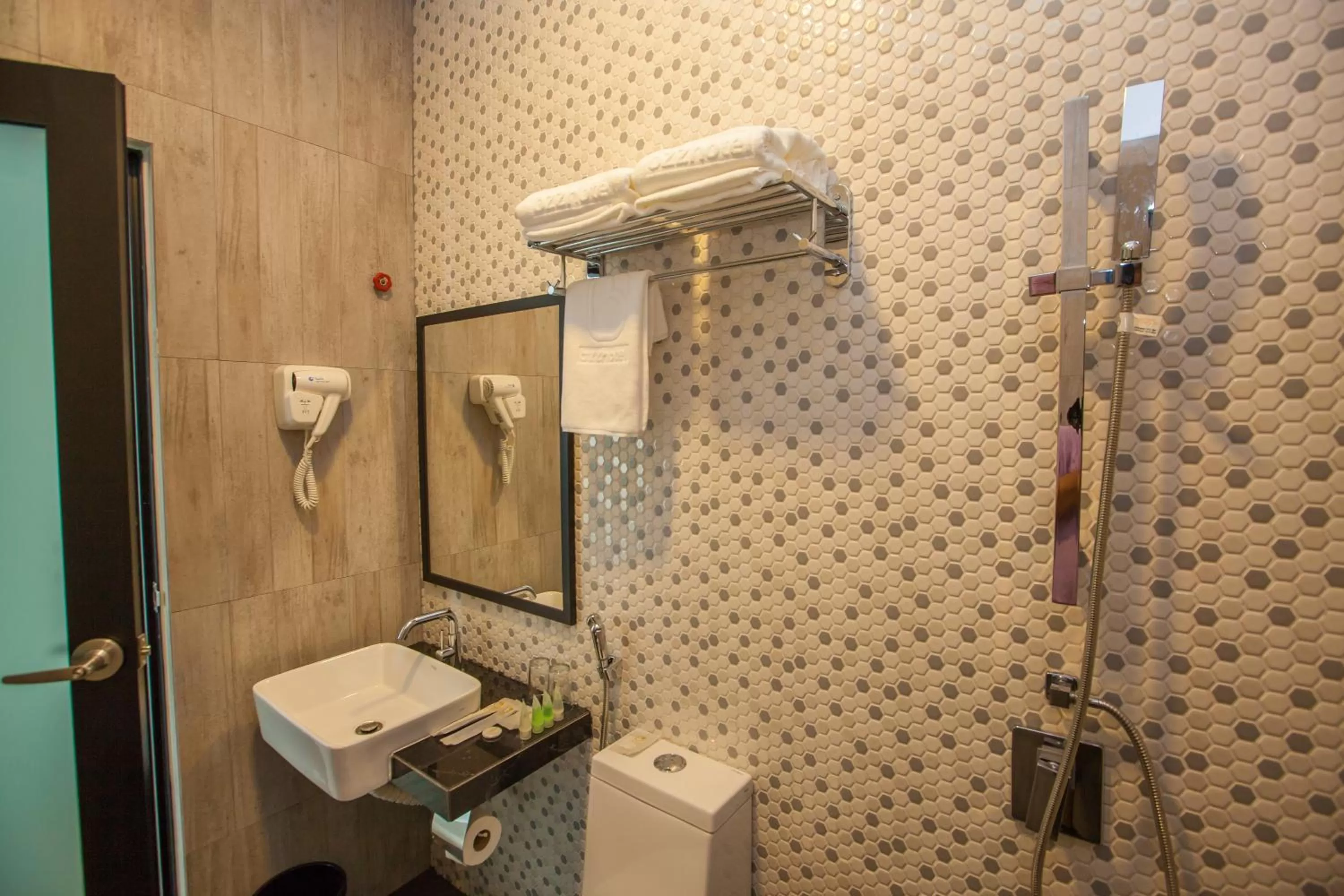 Bathroom in Bzz Hotel Skudai