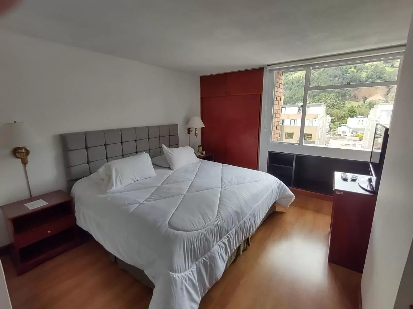 Photo of the whole room, Bed in Hotel Morasurco