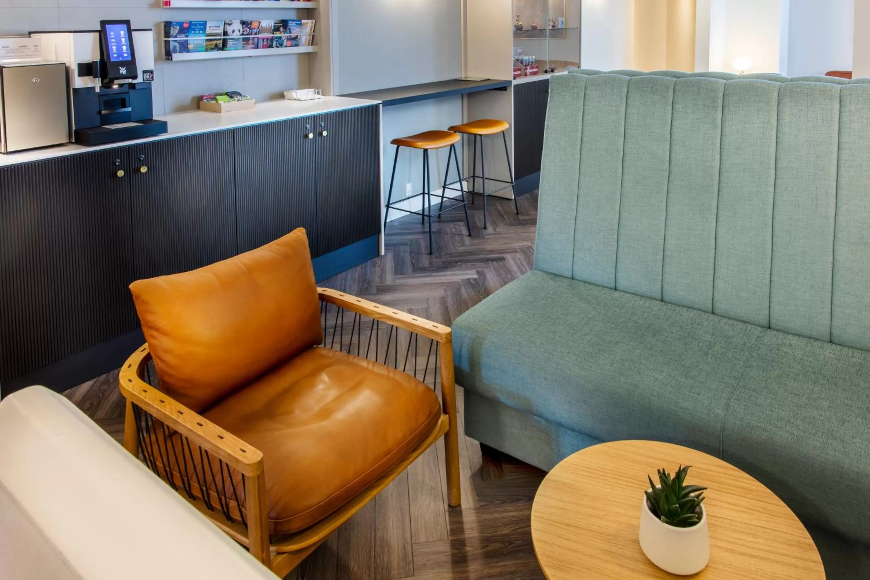 Lobby or reception in Go Hotel Saga