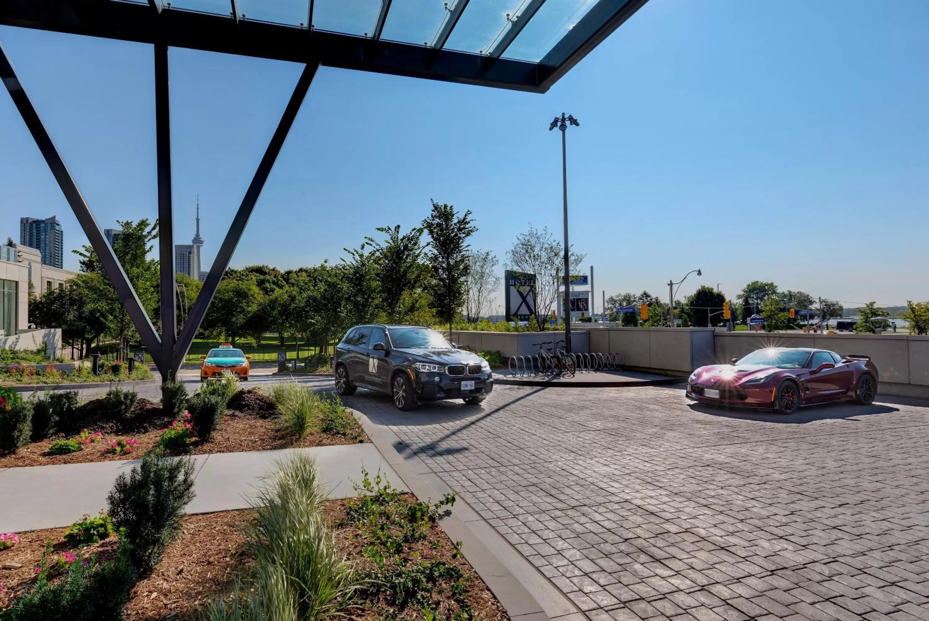 Facade/entrance in Hotel X Toronto, a Destination by Hyatt Hotel