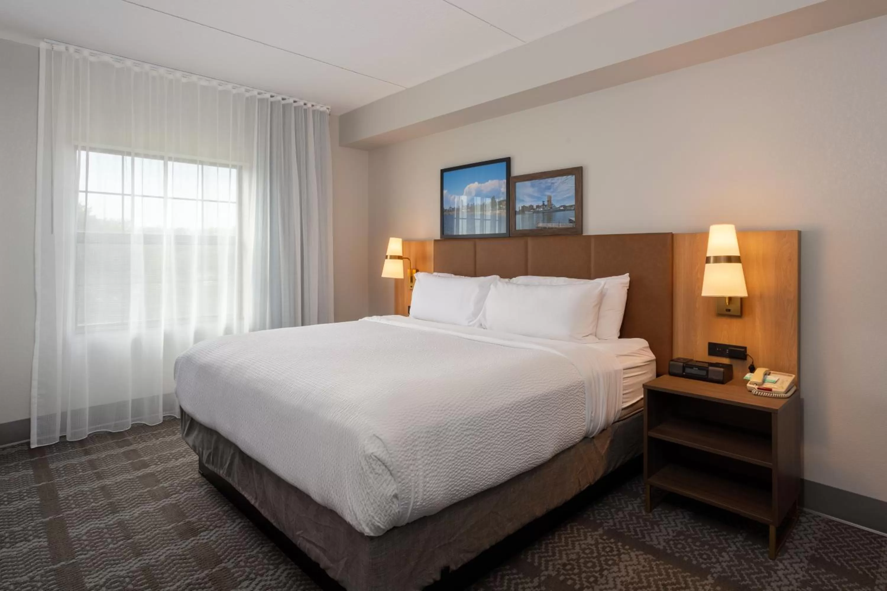 Bed in Staybridge Suites Buffalo by IHG