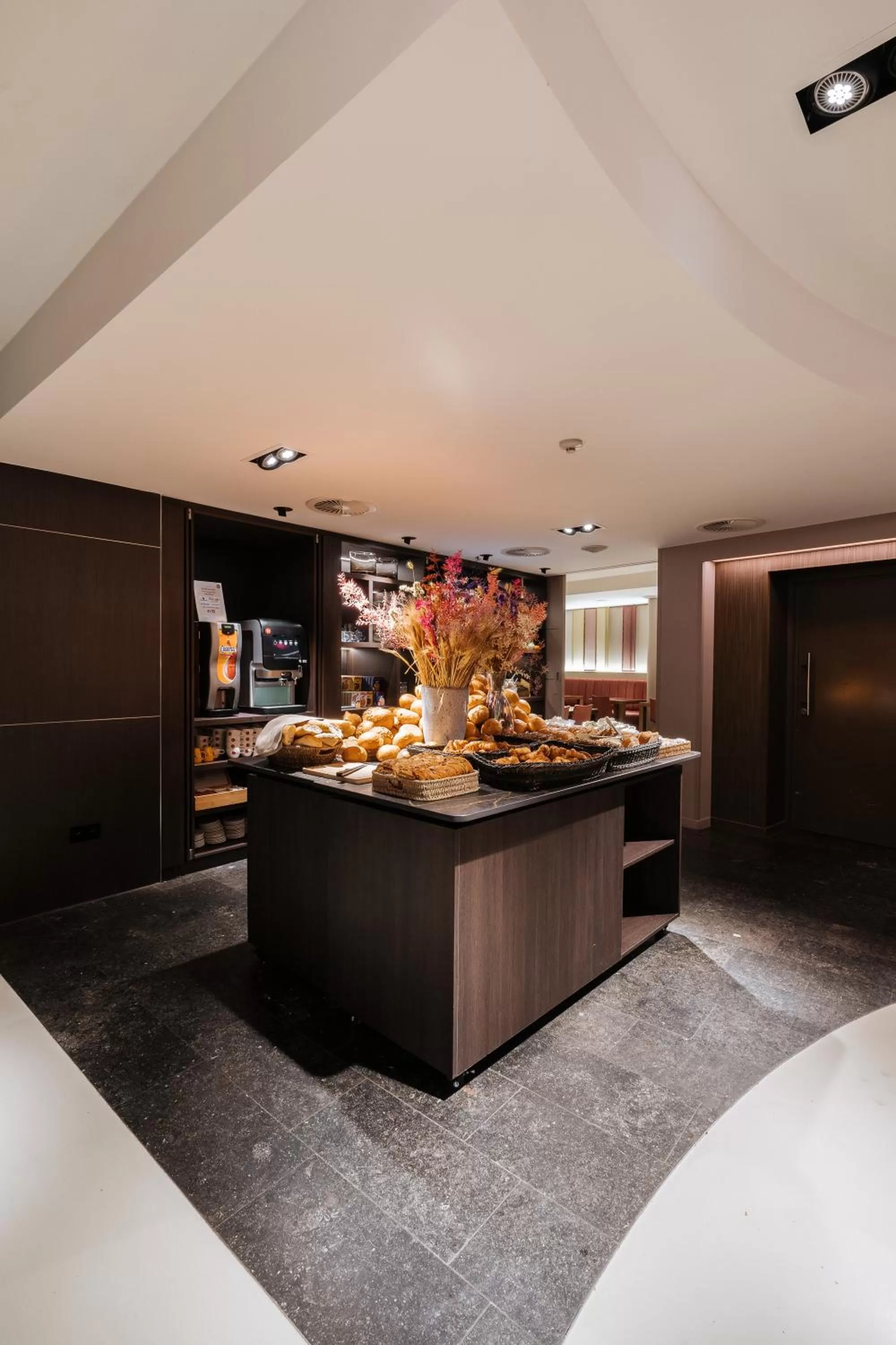 Buffet breakfast in Cosmopolite Hotel Nieuwpoort-Bad