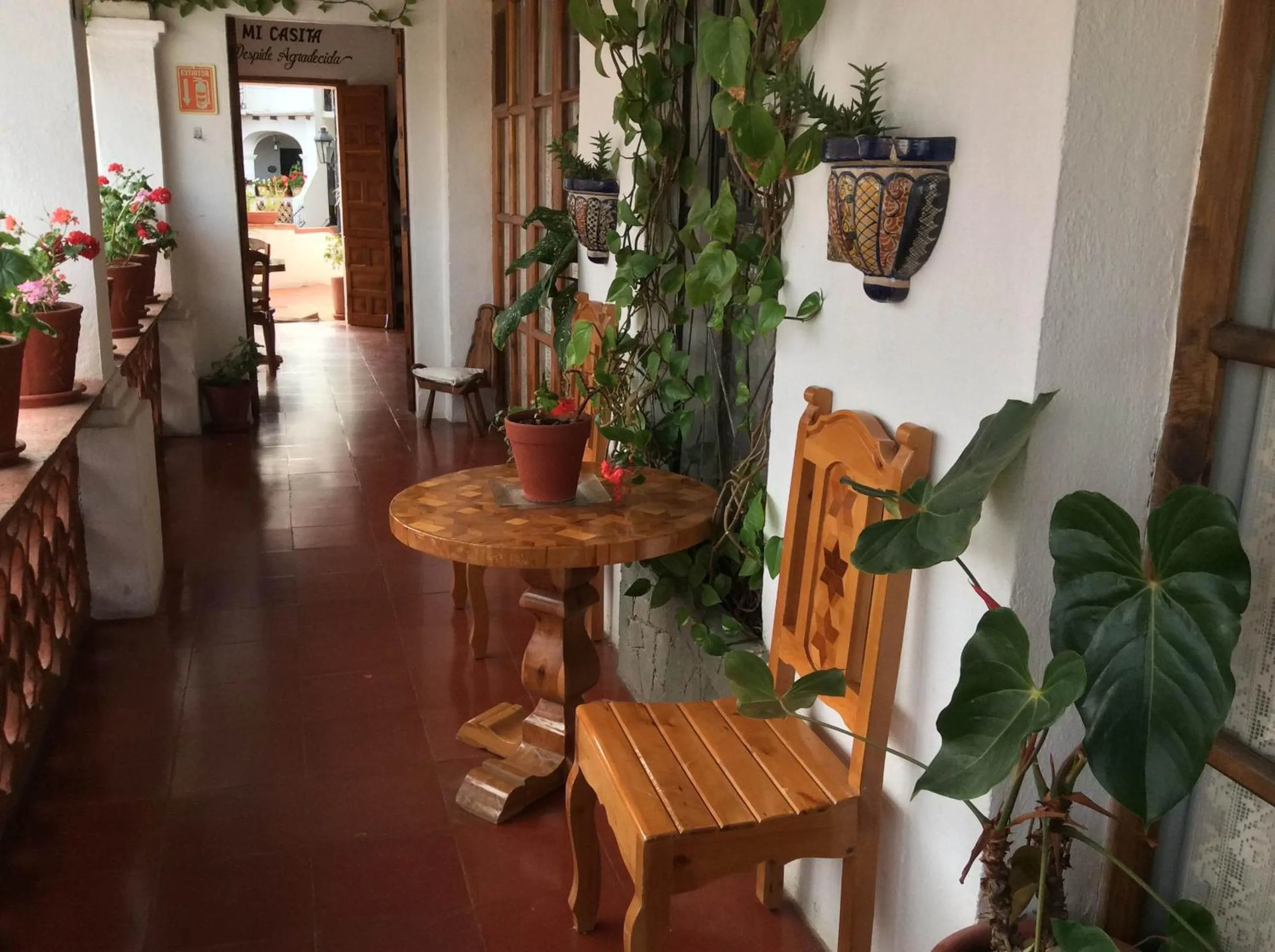 Balcony/Terrace in Hotel Mi Casita