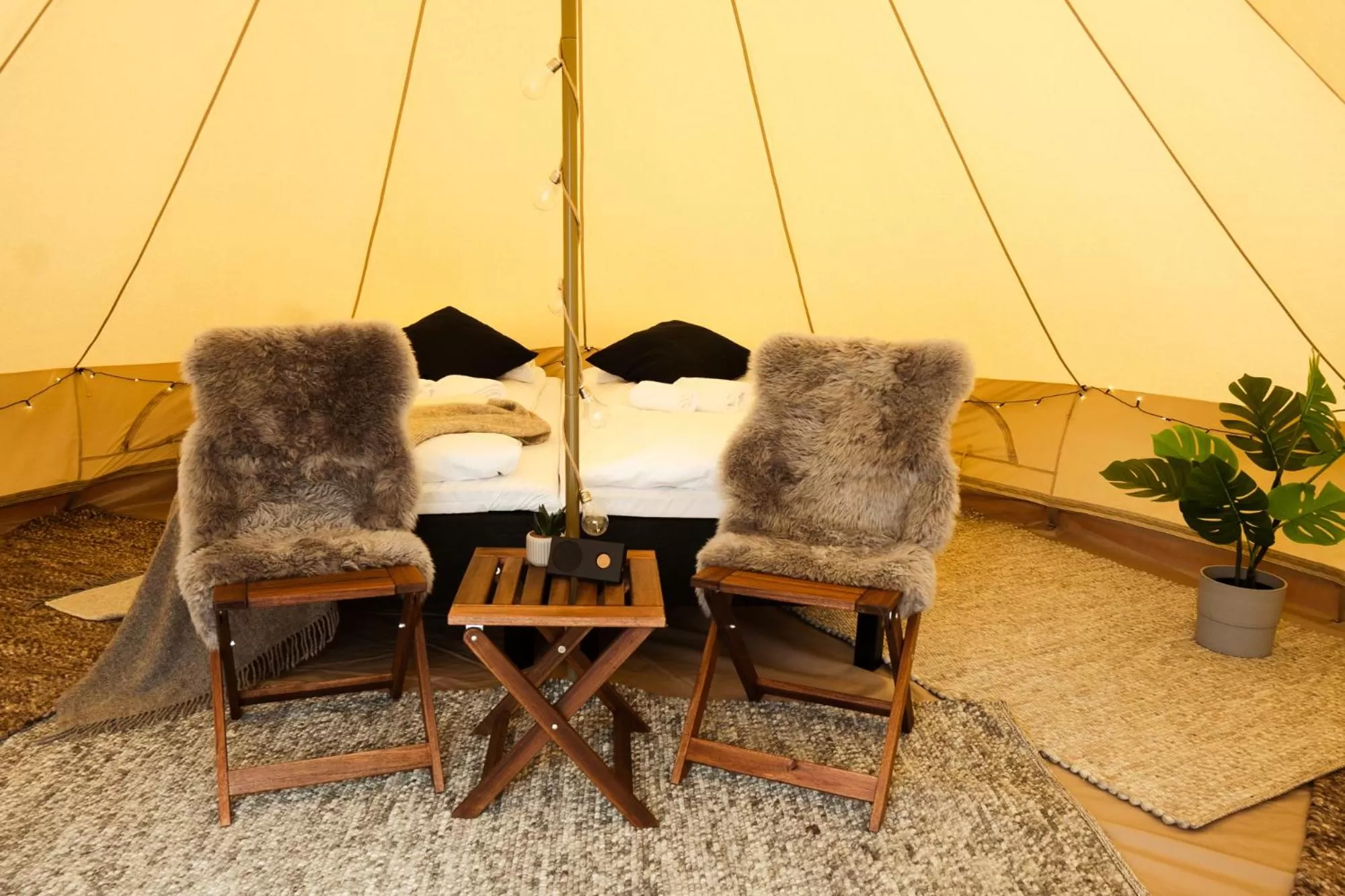 Seating area in Lilland Brewery Hotel