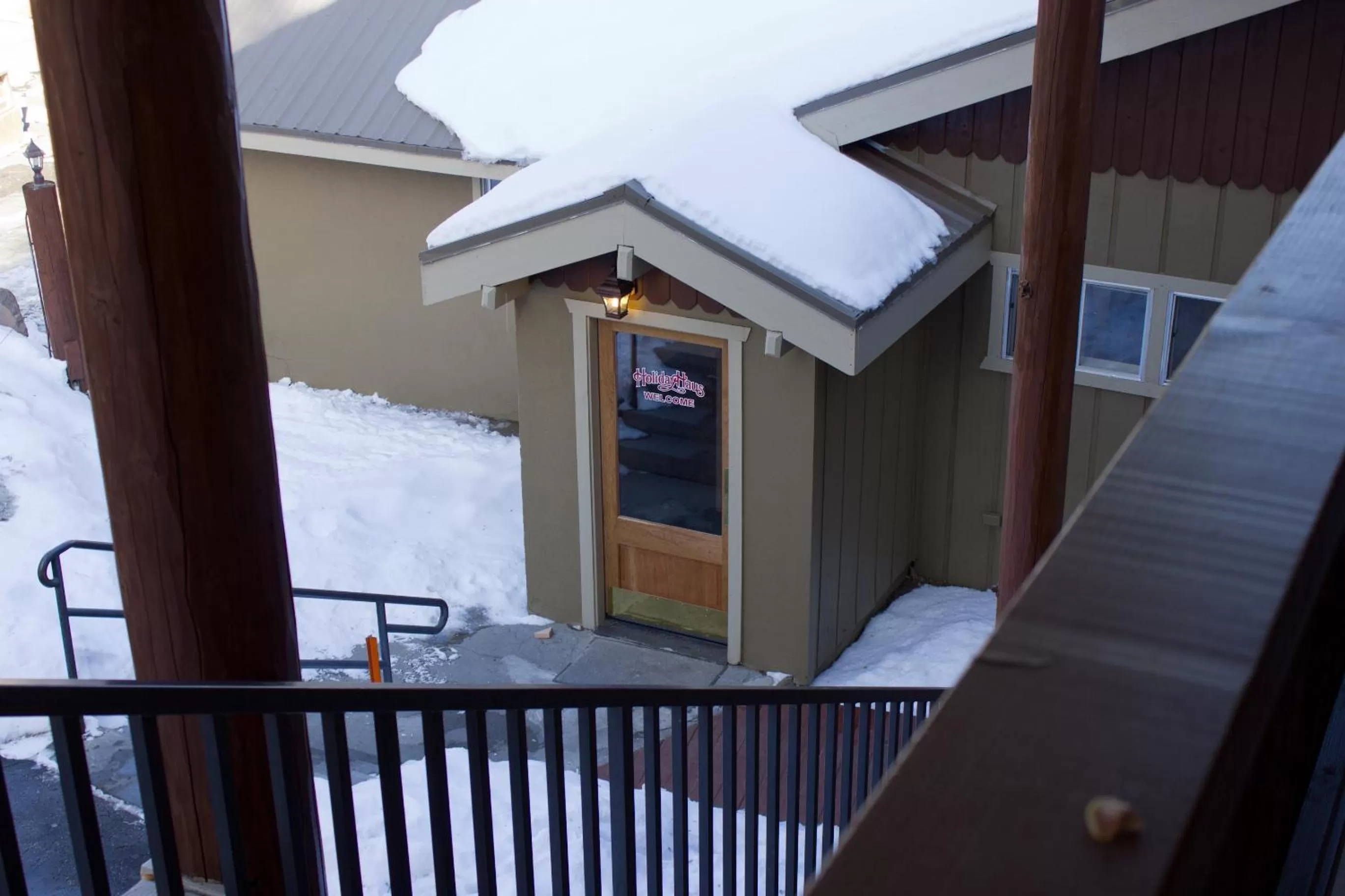 Facade/entrance in Holiday Haus