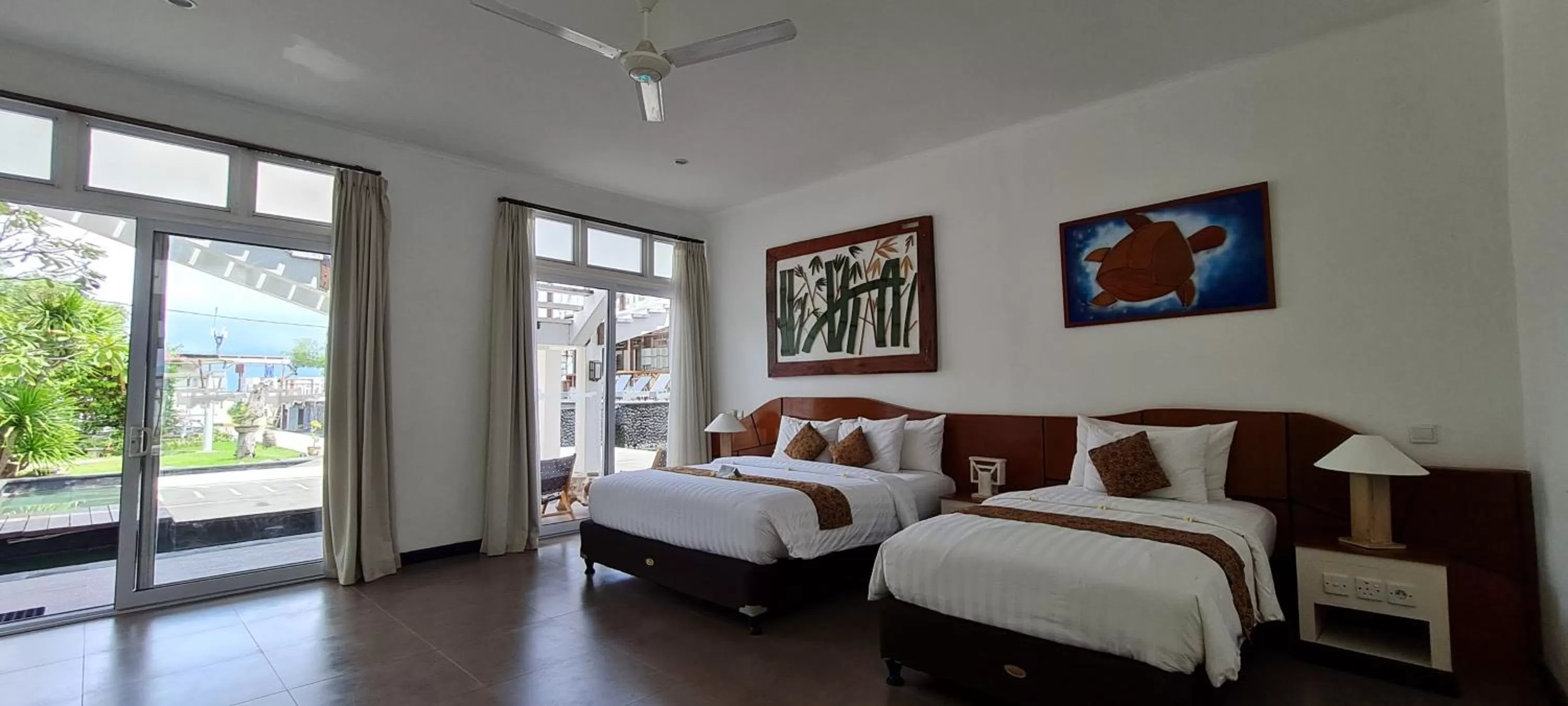 Bedroom, Bed in The Trawangan Resort