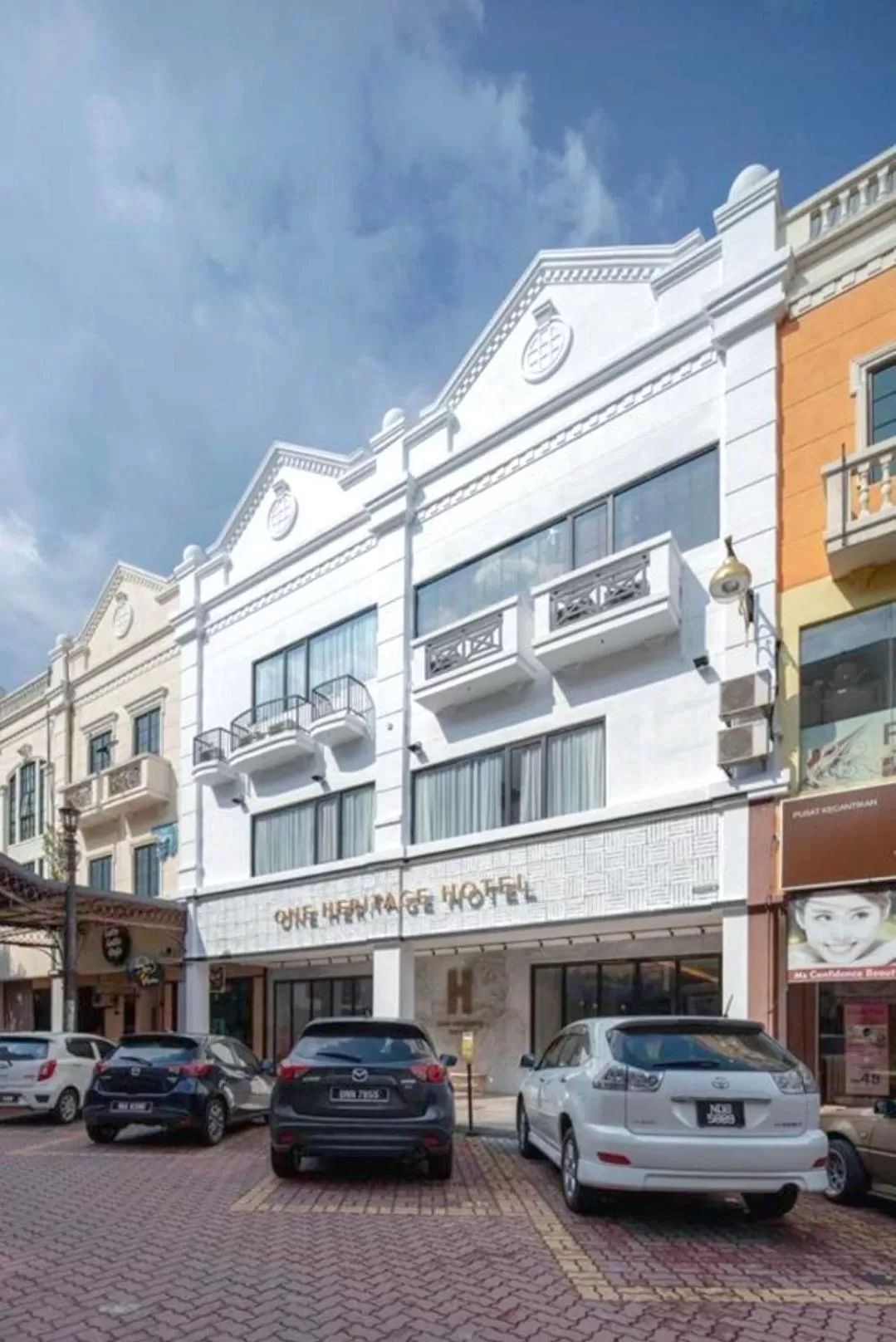 Property building in One Heritage Hotel