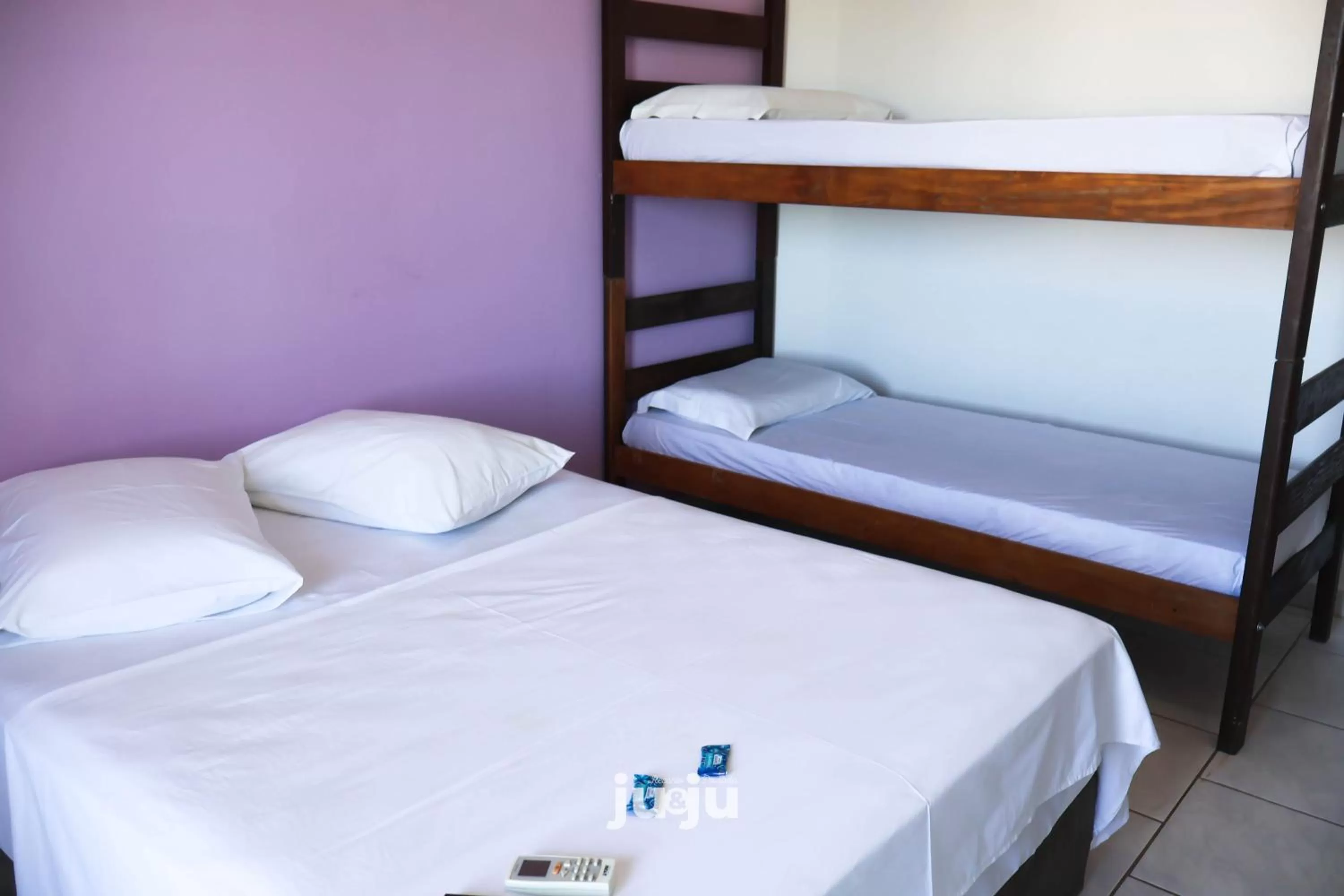 Bed in Pousada Ju&Ju à 400 mts DA PRAIA