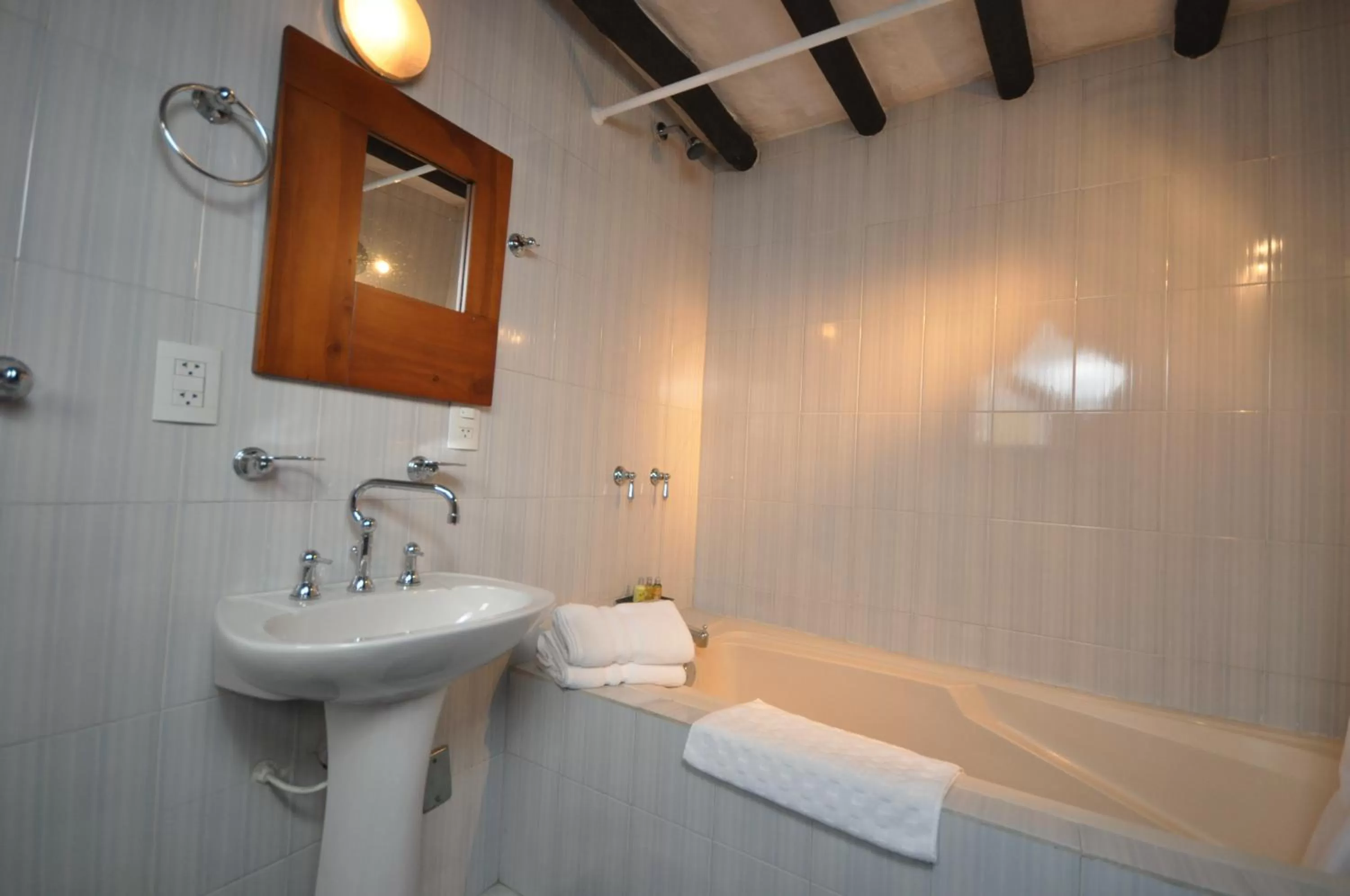 Bathroom in Posada Cafe La Huerta