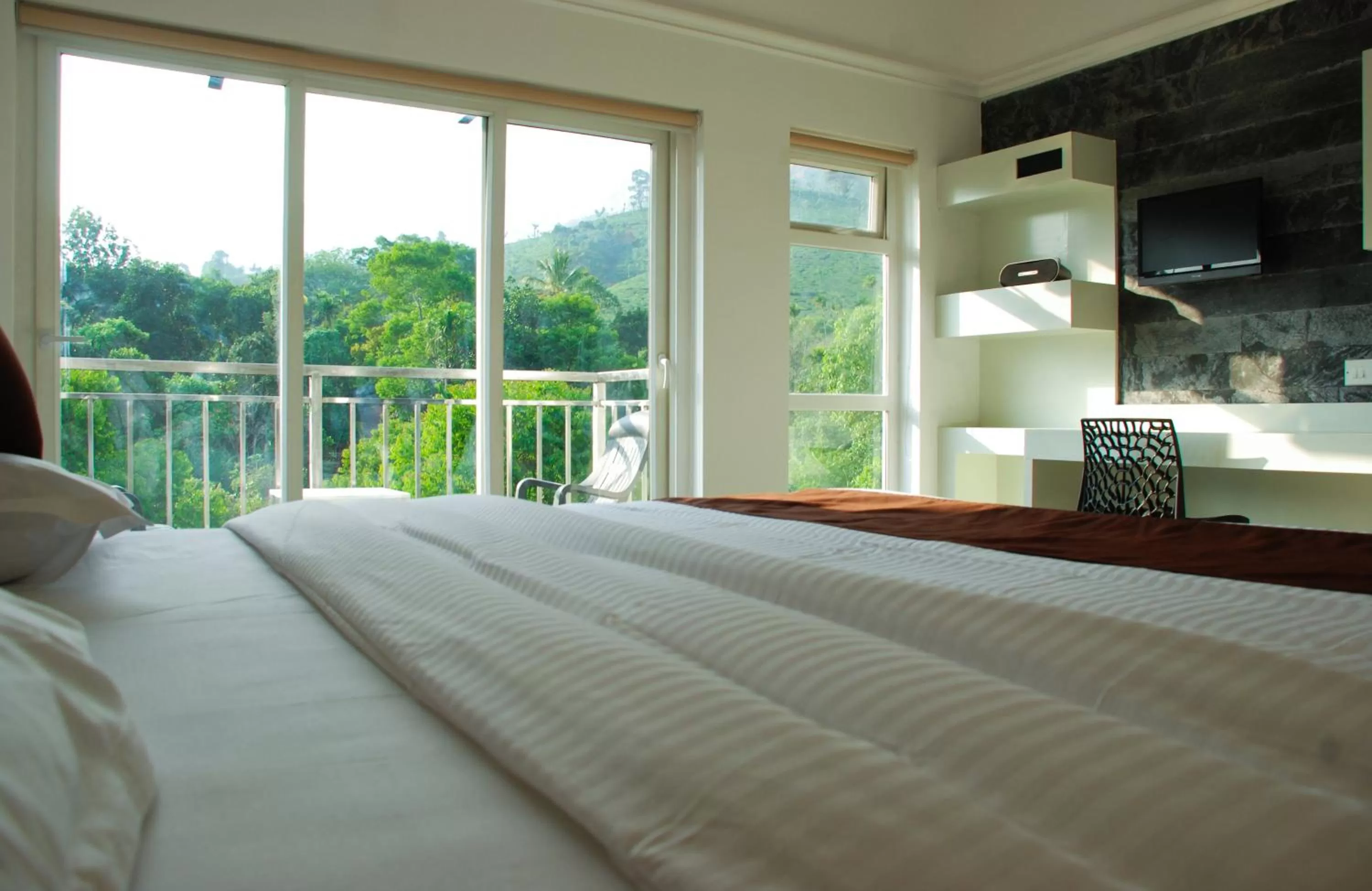 Bed in Gruenberg Tea Plantation Haus