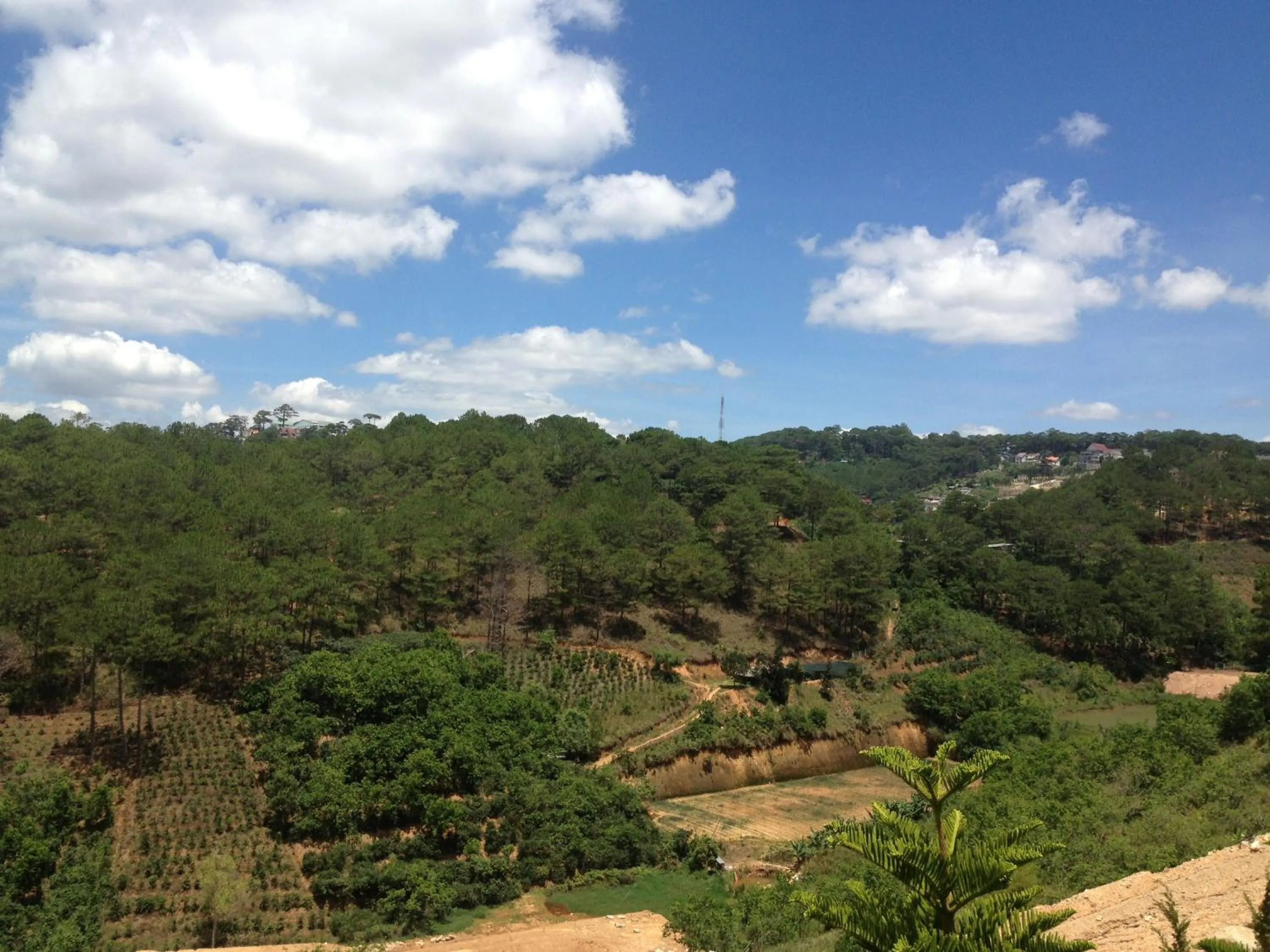 Mountain view in Zen Valley Dalat