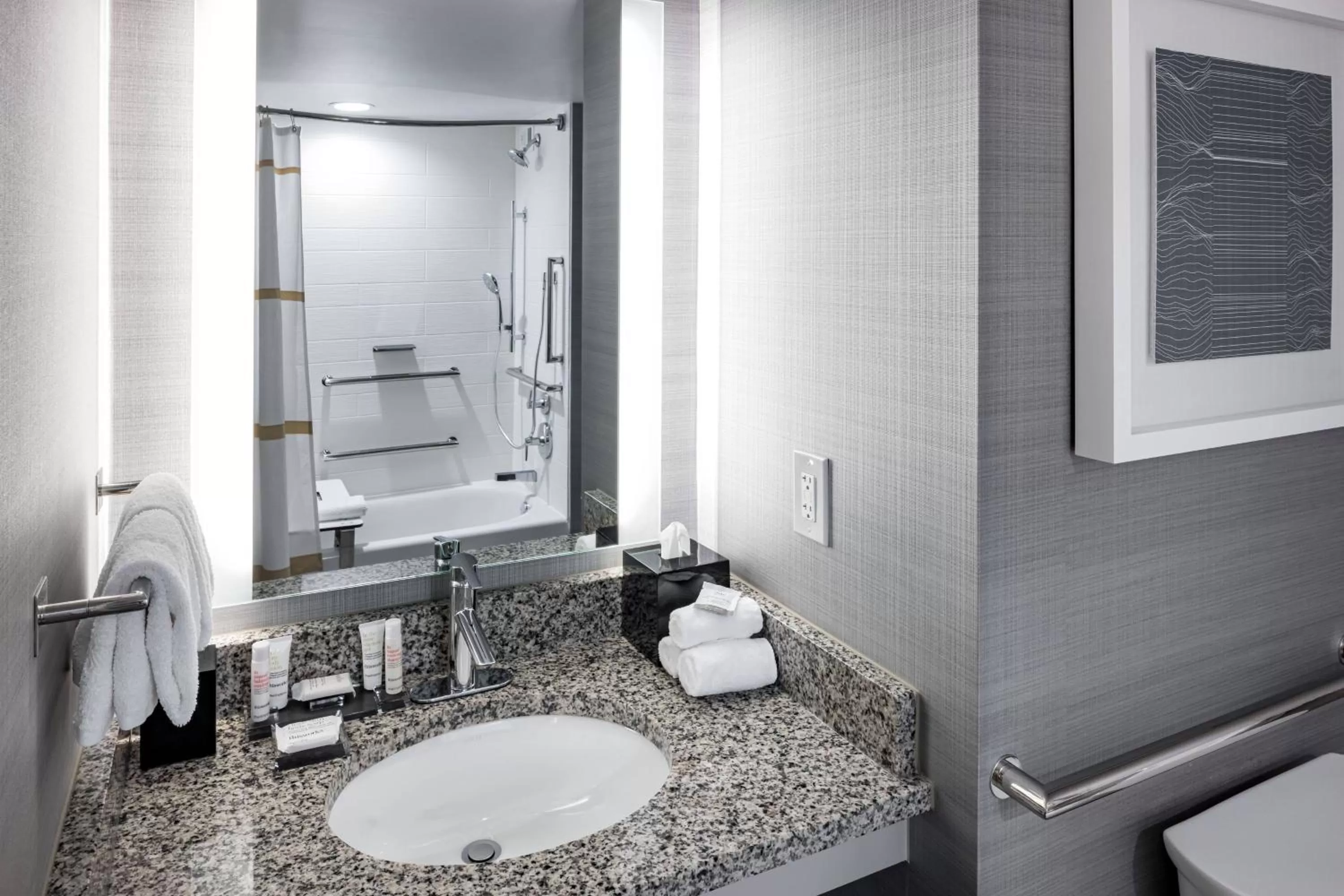 Bathroom in Richmond Marriott